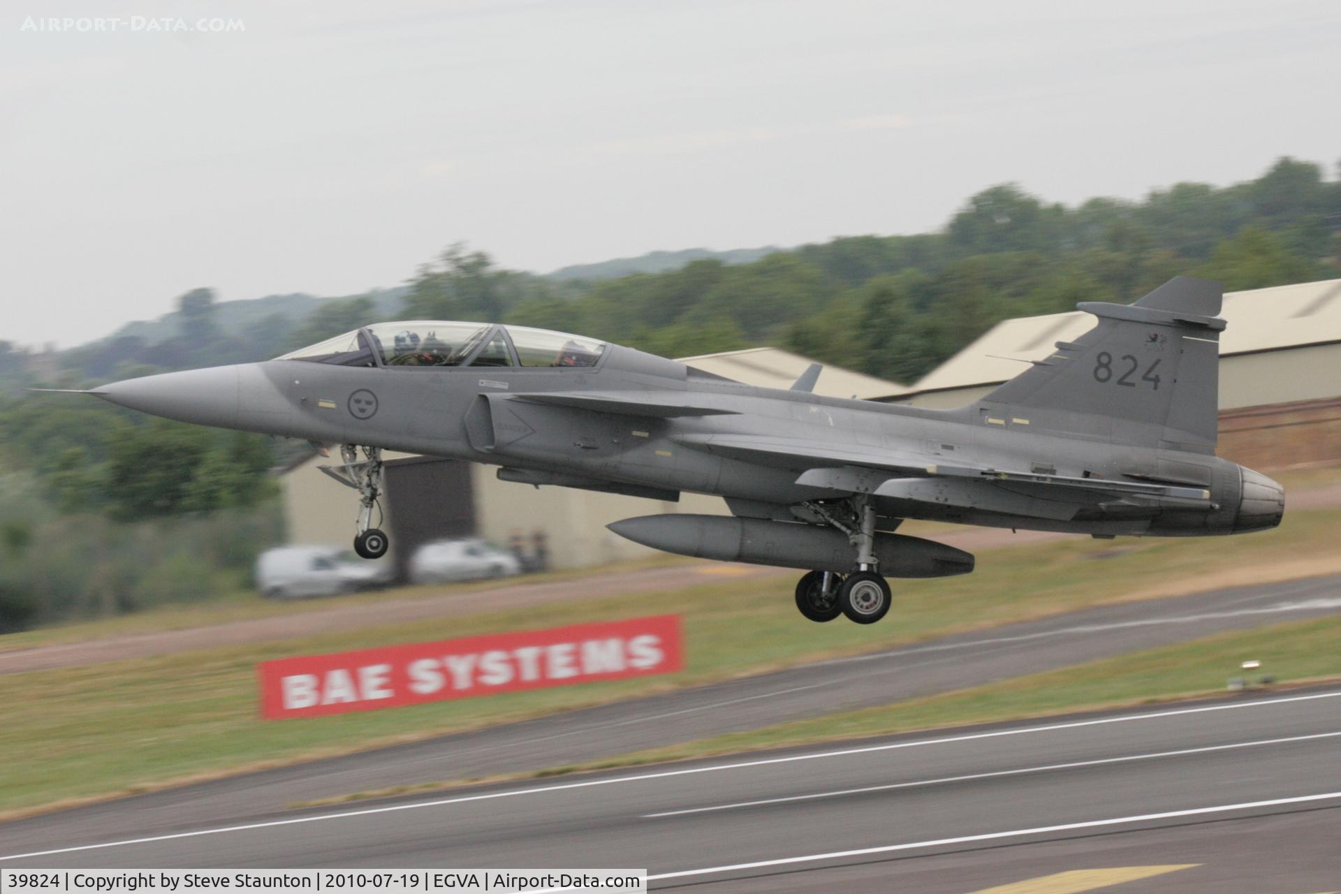 39824, Saab JAS-39D Gripen C/N 39824, Taken at the Royal International Air Tattoo 2010