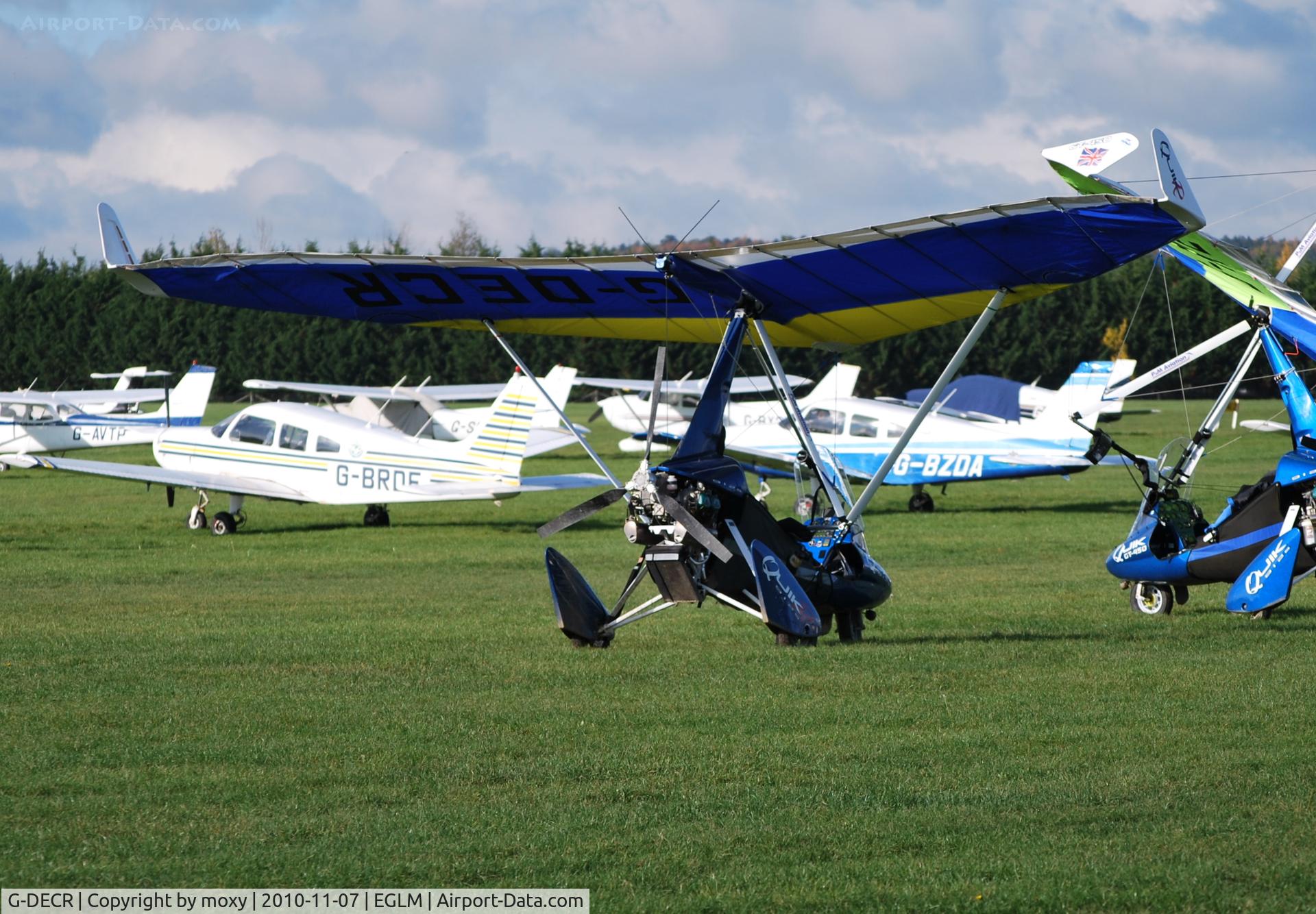 G-DECR, 2010 P&M Aviation QuikR C/N 8521, Quik R visiting White Waltham
