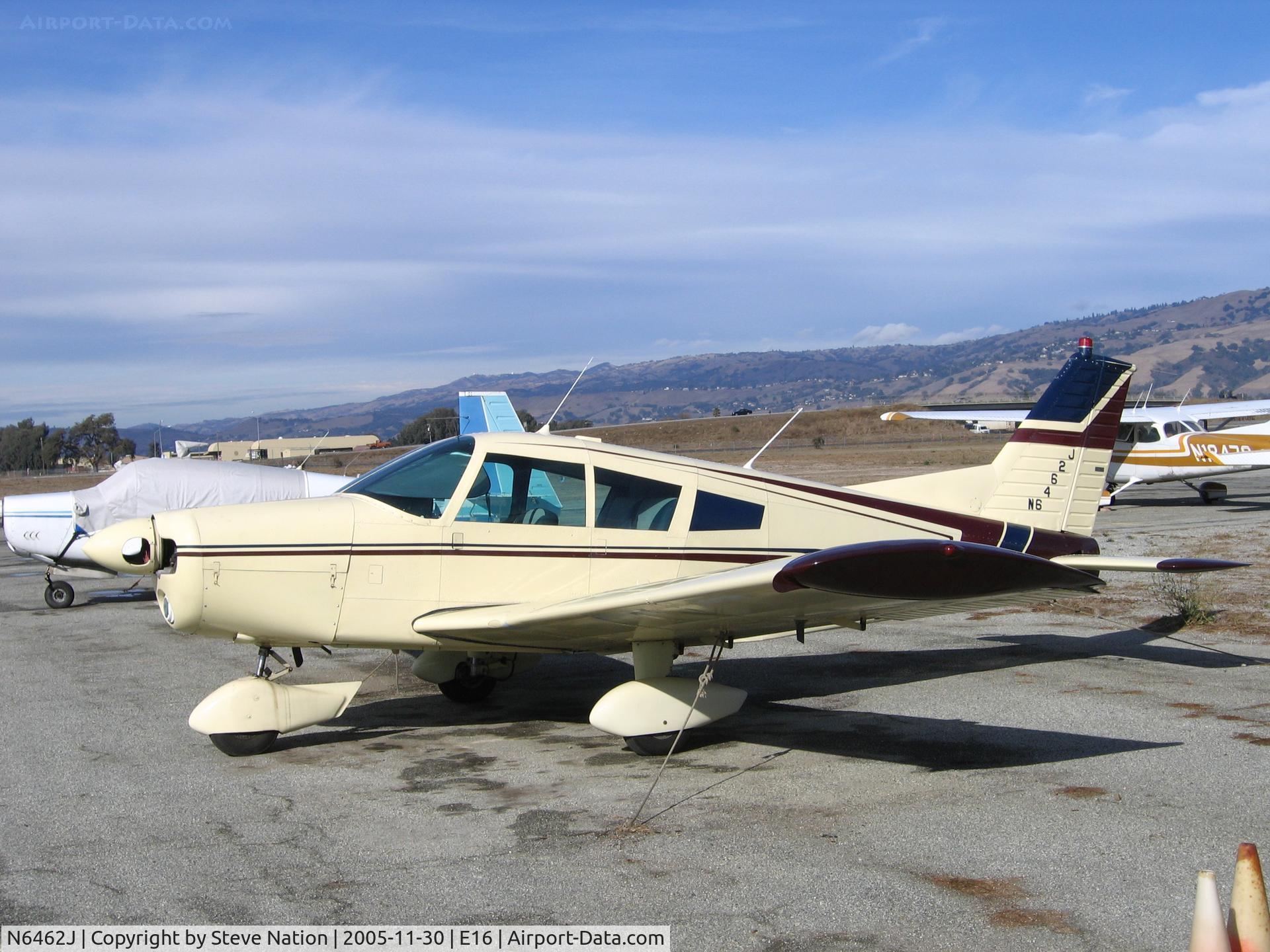 N6462J, 1968 Piper PA-28-180 C/N 28-4885, 1968 Piper PA-28-180 @ E16/South County Airport/San Martin, CA home base