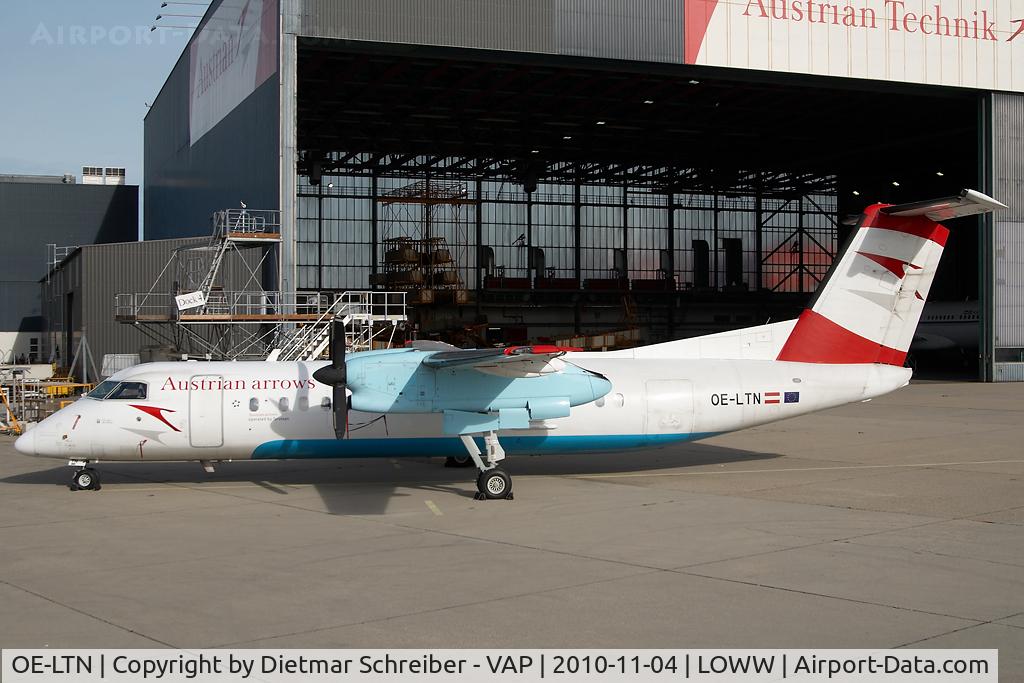 OE-LTN, 1998 De Havilland Canada DHC-8-314Q Dash 8 C/N 531, Austrian Arrows Dash 8-300
