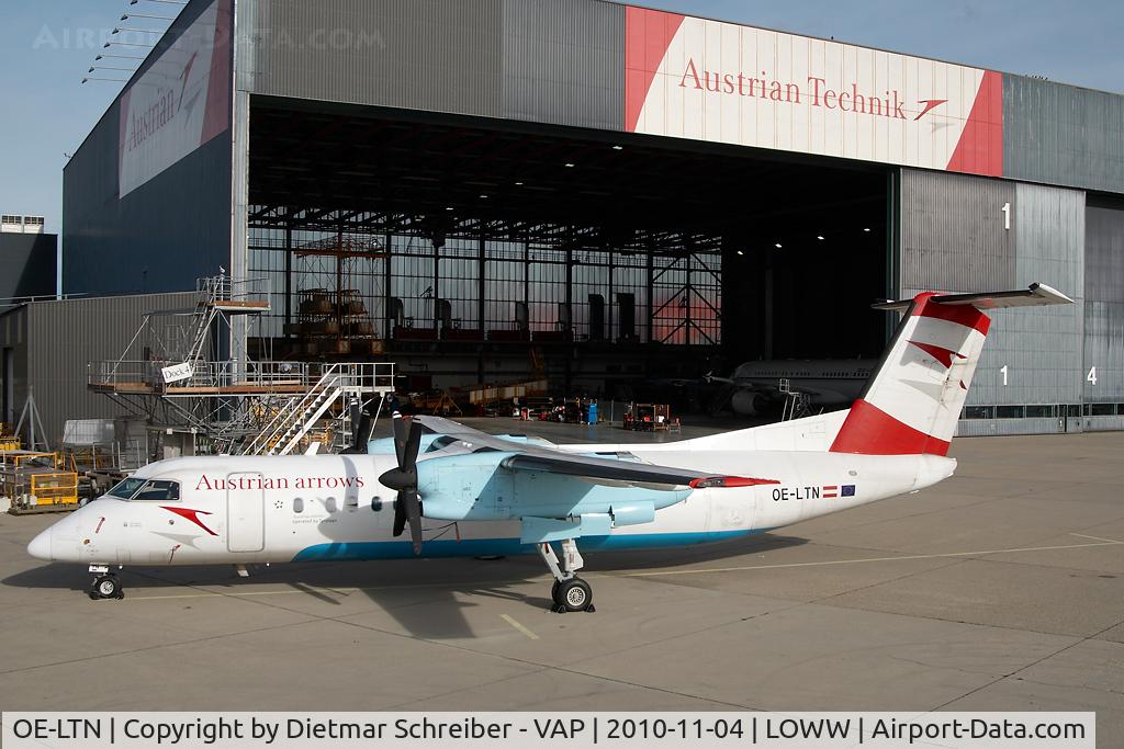 OE-LTN, 1998 De Havilland Canada DHC-8-314Q Dash 8 C/N 531, Austrian Arrows Dash 8-300