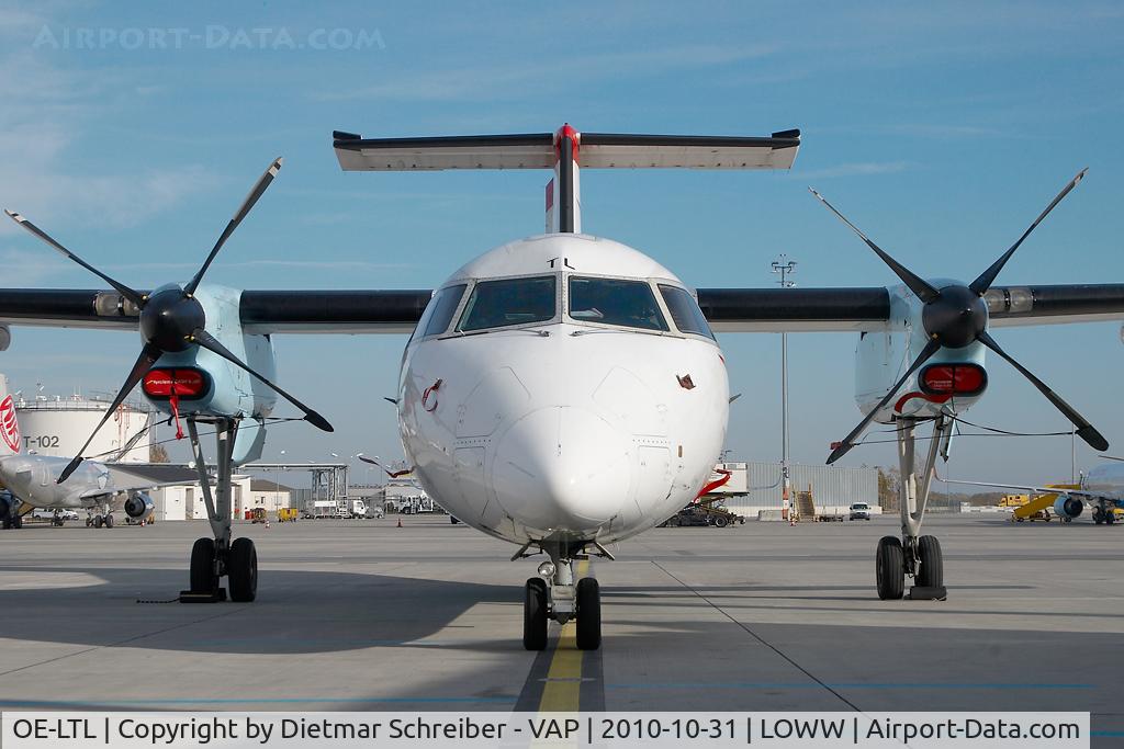 OE-LTL, 1997 De Havilland Canada DHC-8-314Q Dash 8 C/N 485, Austrian Arrows Dash 8-300