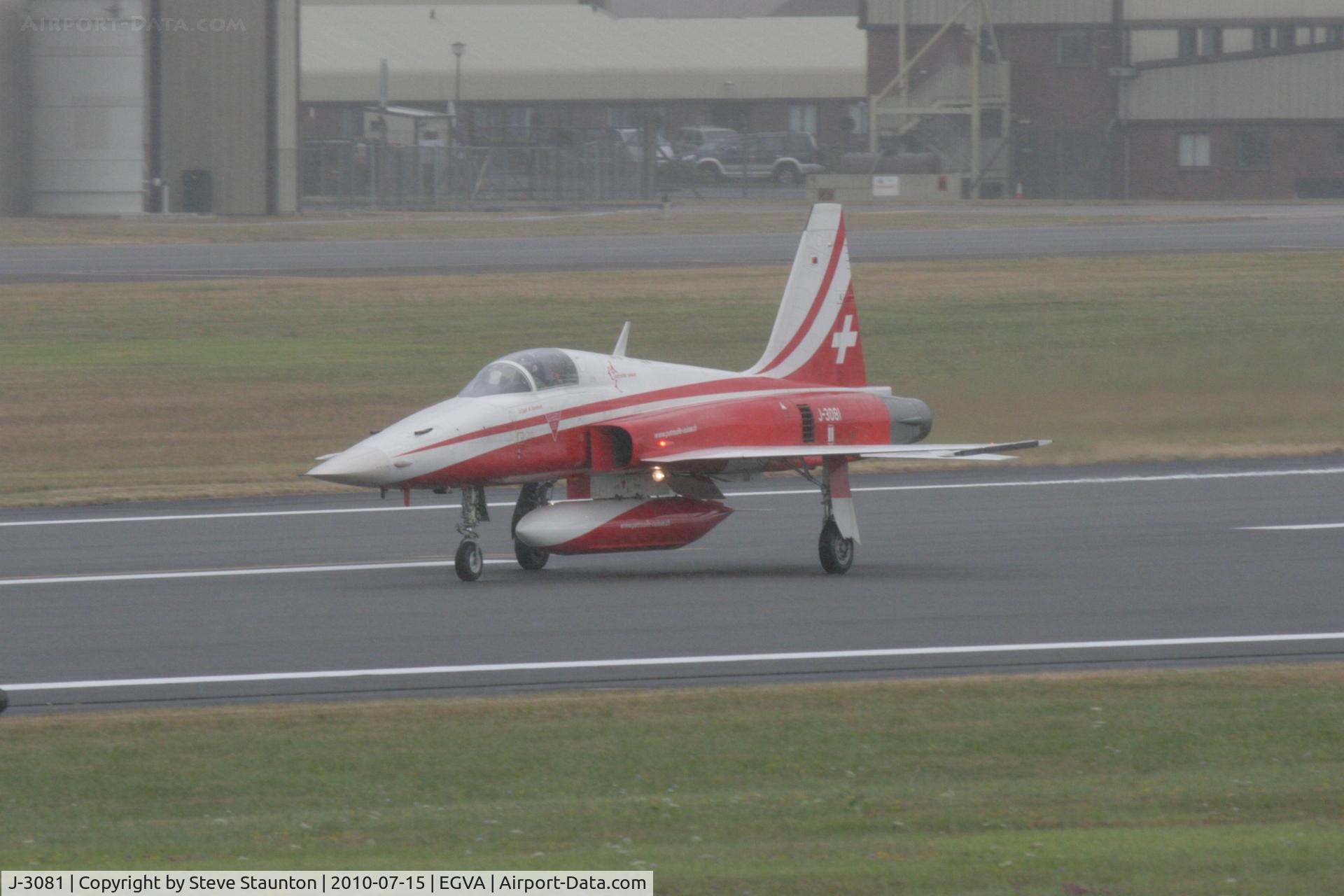 J-3081, Northrop F-5E Tiger II C/N L.1081, Taken at the Royal International Air Tattoo 2010