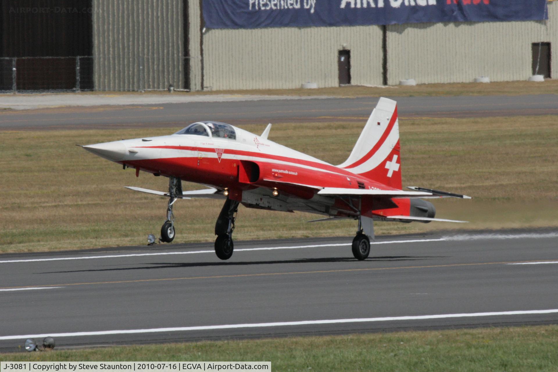 J-3081, Northrop F-5E Tiger II C/N L.1081, Taken at the Royal International Air Tattoo 2010