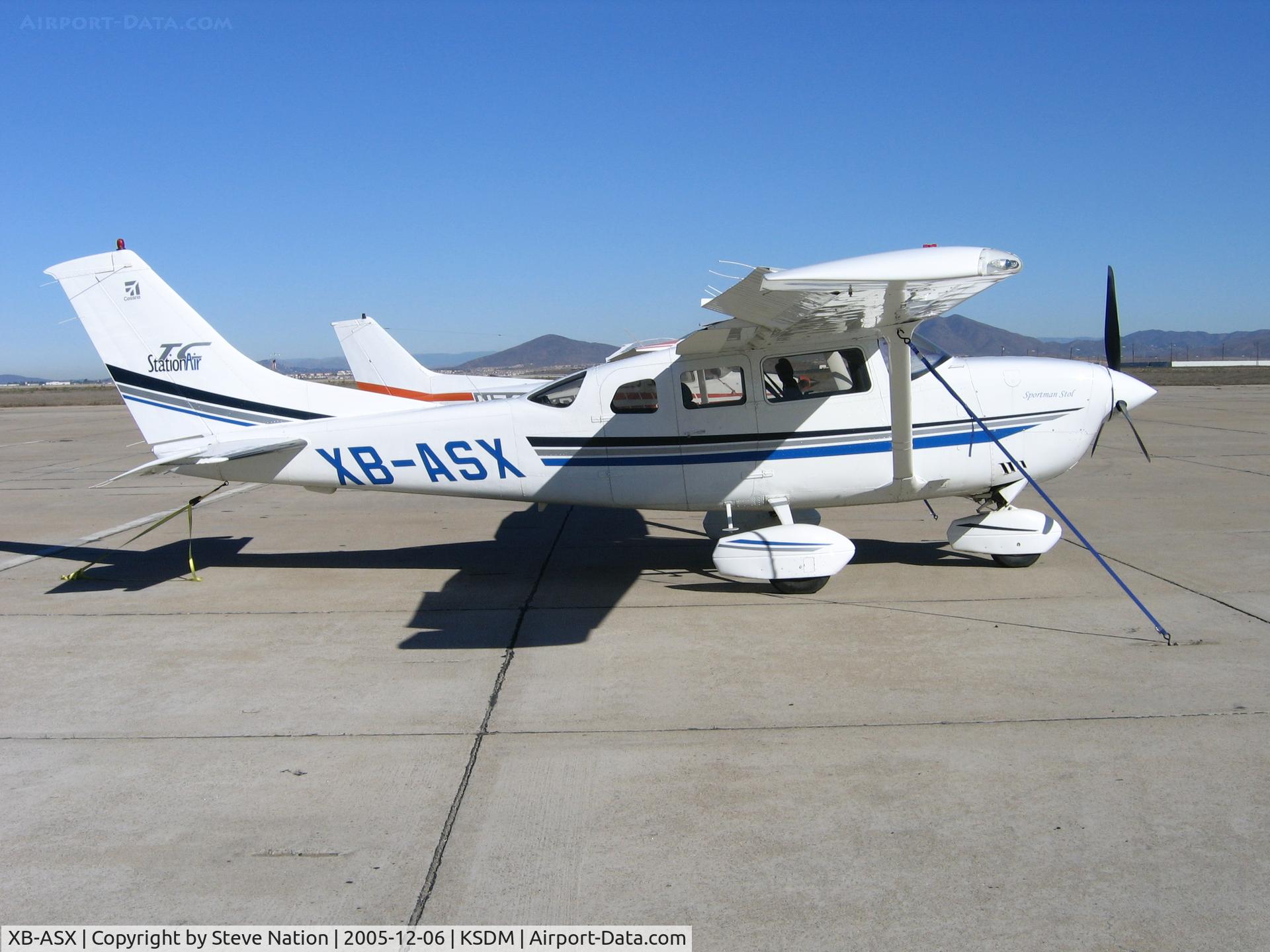 XB-ASX, Cessna T206H Turbo Stationair C/N unknown, Cessna T206H Stationair @ KSDM/Brown Field, San Diego, CA with Sportsman STOL mods