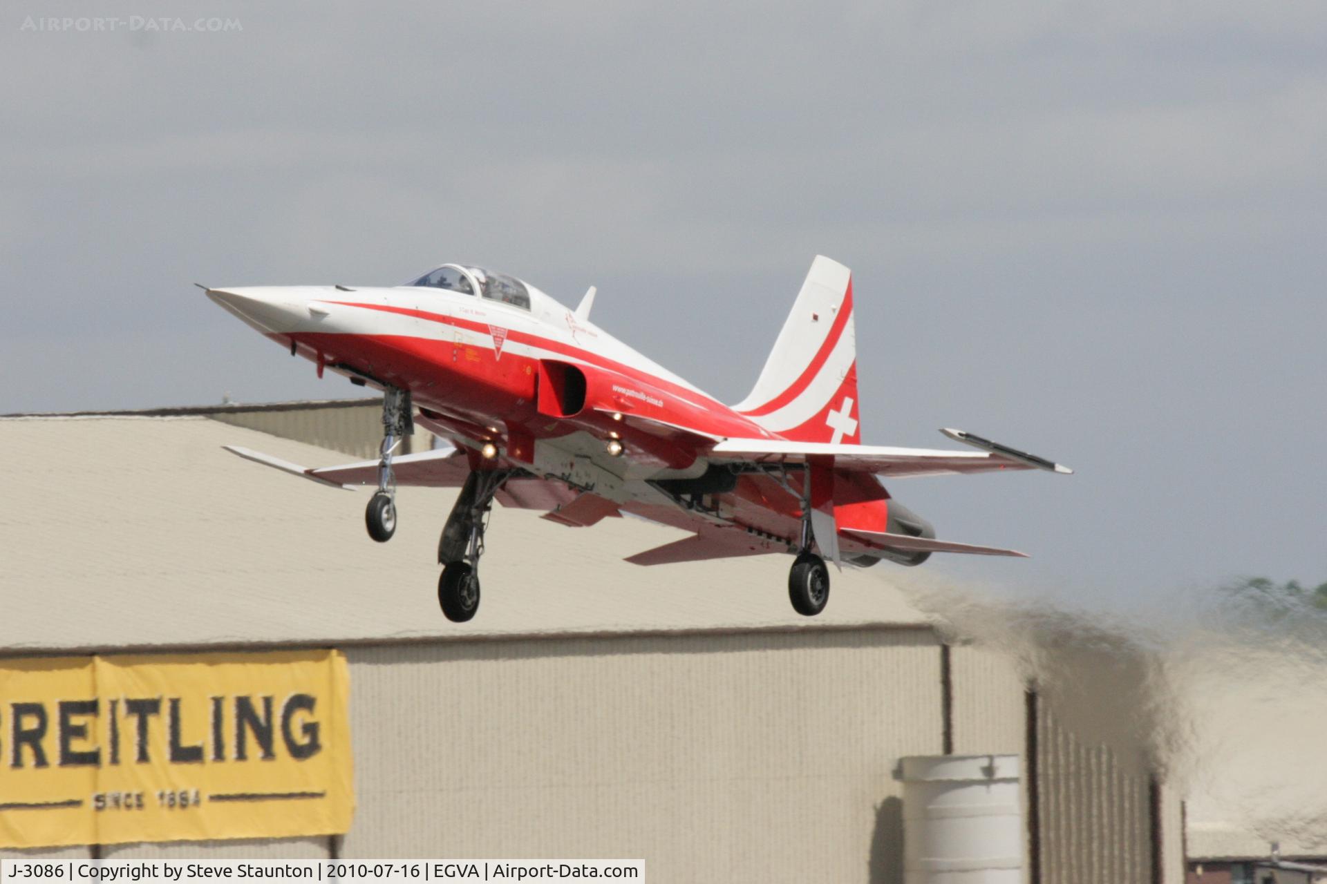 J-3086, Northrop F-5E Tiger II C/N L.1086, Taken at the Royal International Air Tattoo 2010