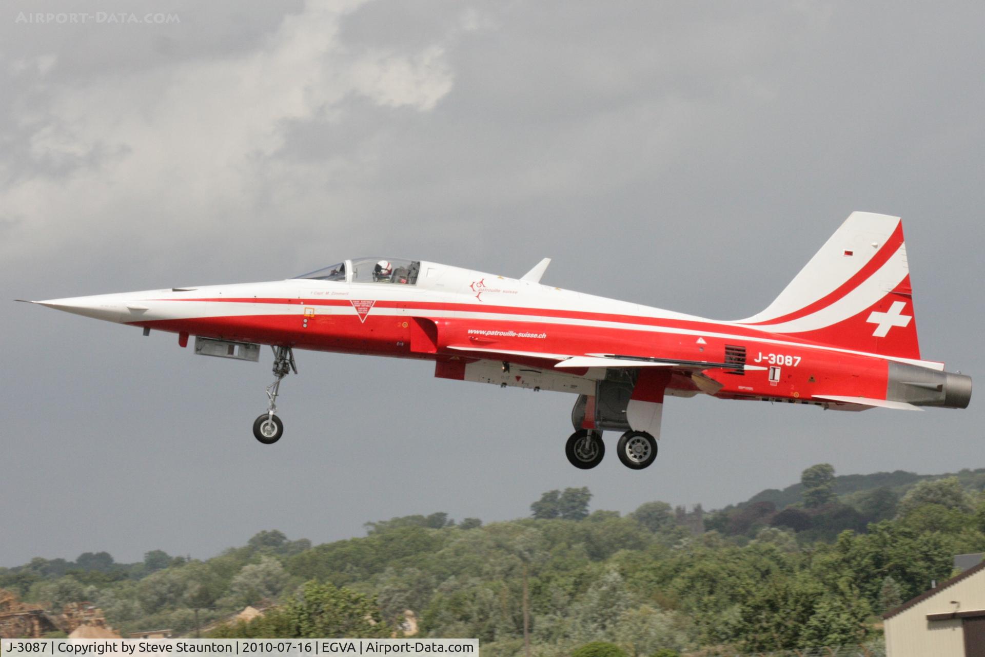 J-3087, Northrop F-5E Tiger II C/N L.1087, Taken at the Royal International Air Tattoo 2010
