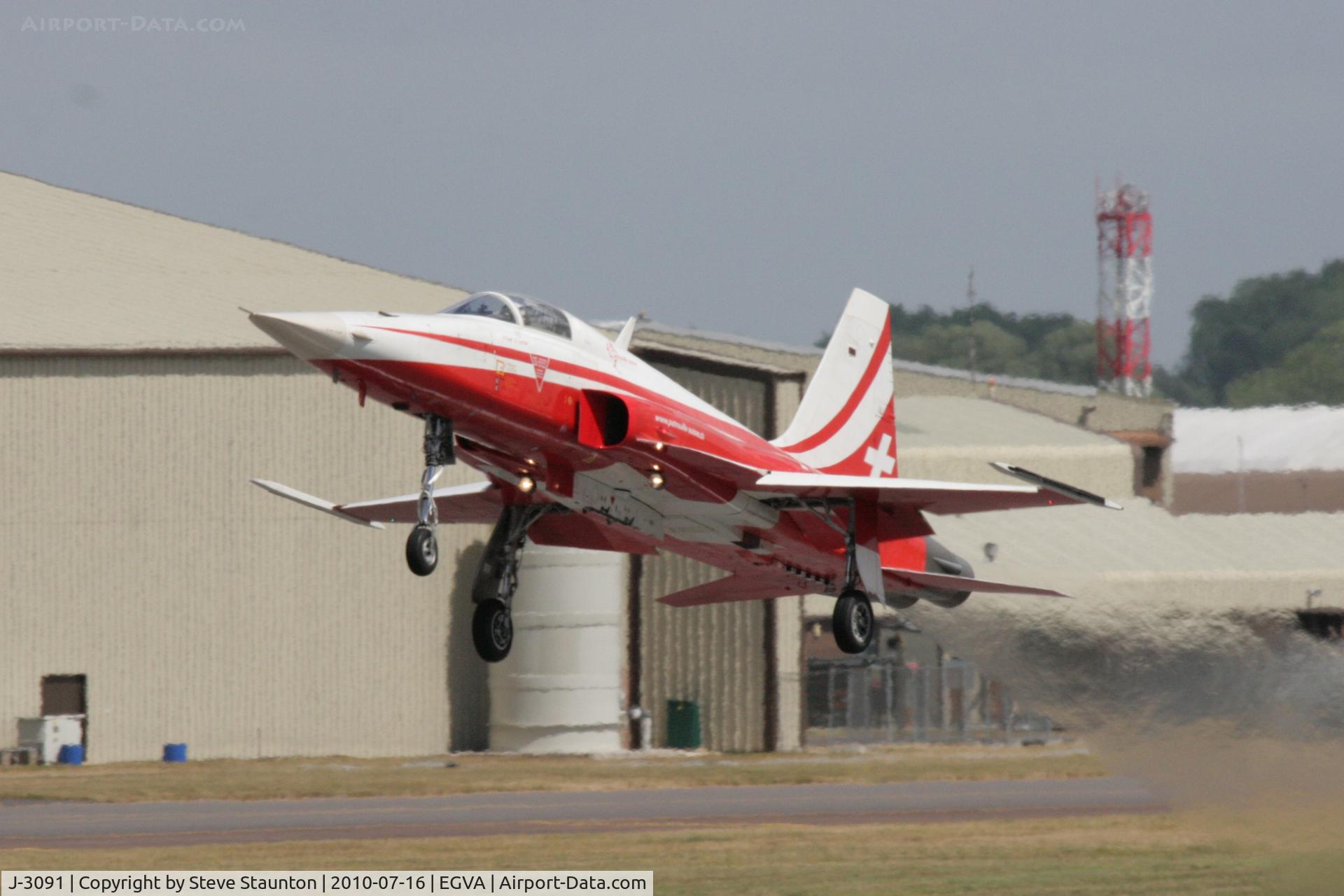 J-3091, Northrop F-5E Tiger II C/N L.1091, Taken at the Royal International Air Tattoo 2010