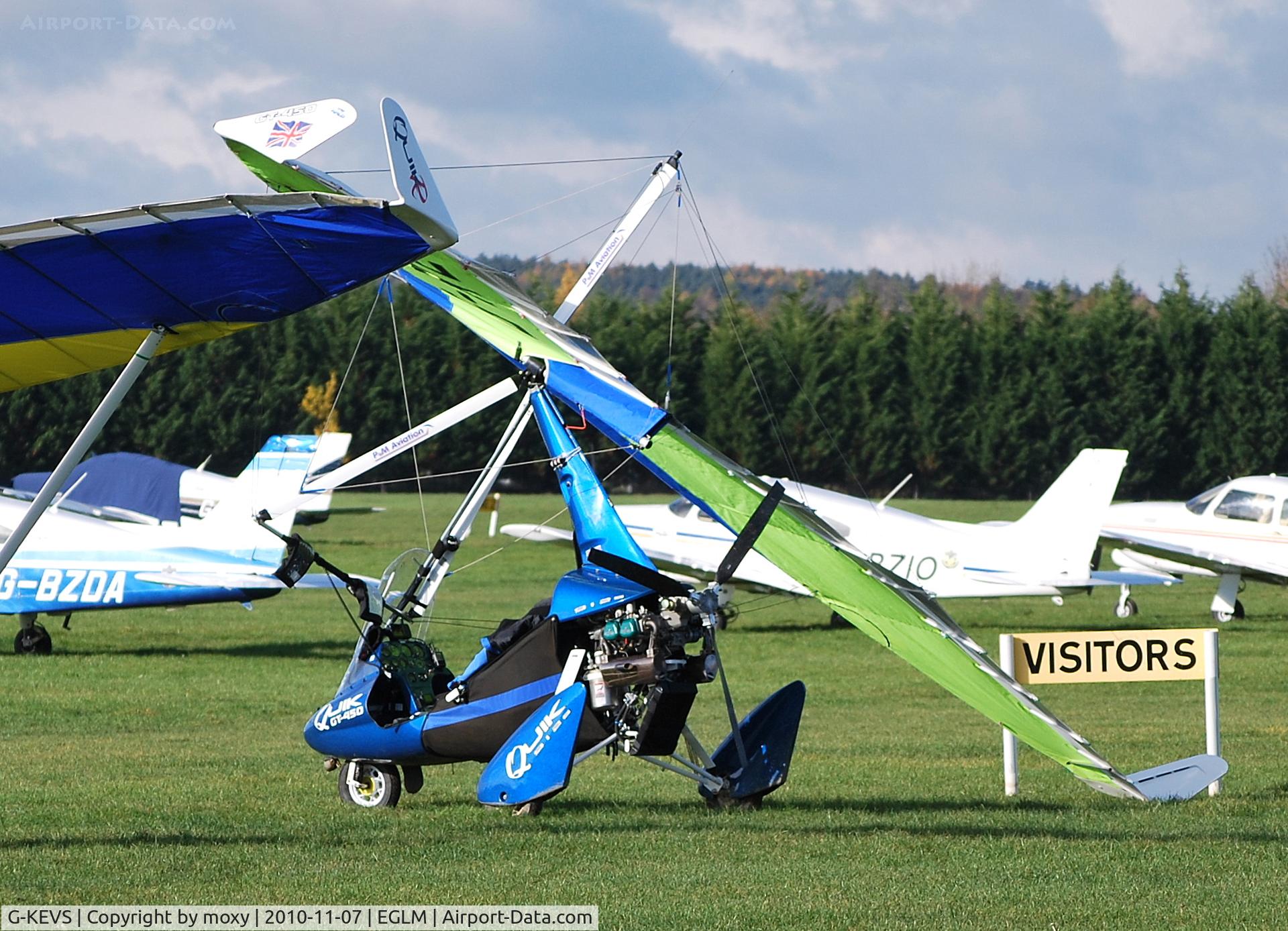 G-KEVS, 2007 P&M Aviation Quik GT450 C/N 8311, Quik GT450 at White Waltham