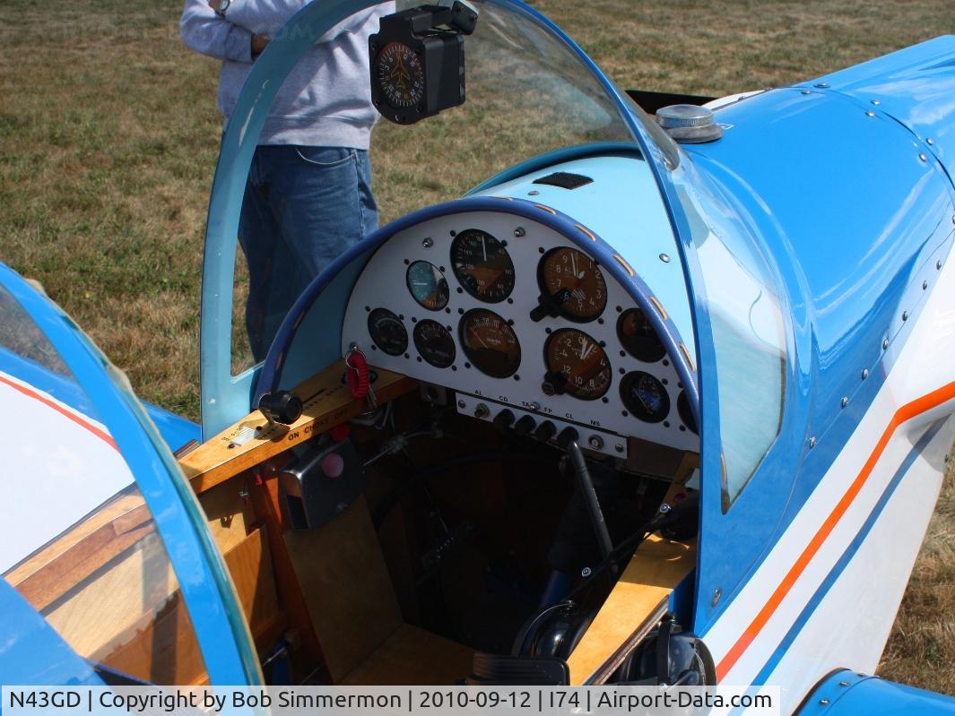 N43GD, Corby CJ-1 Starlet C/N 003, Mid-East Regional Fly-In at Urbana, Ohio