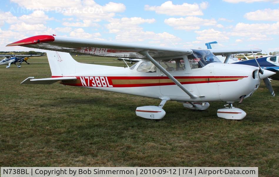 N738BL, 1977 Cessna 172N C/N 17269848, Mid-East Regional Fly-In at Urbana, Ohio