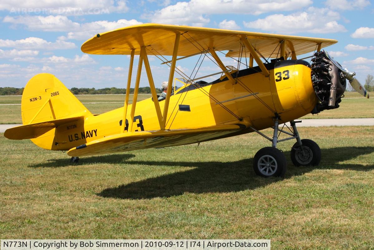 N773N, 1941 Naval Aircraft Factory N3N-3 C/N 2865, Mid-East Regional Fly-In at Urbana, Ohio