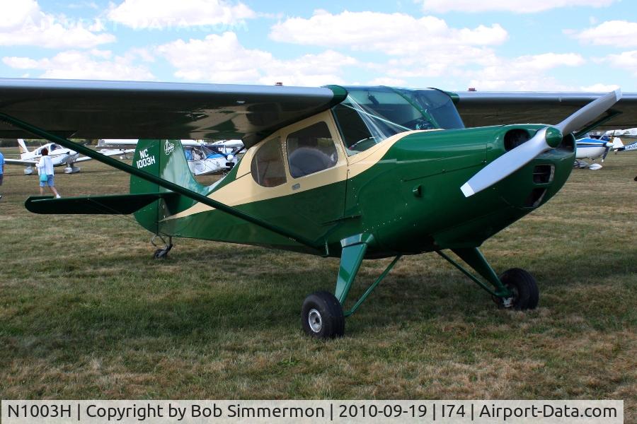 N1003H, 1948 Aeronca 15AC Sedan C/N 15AC-5, Mid-East Regional Fly-In at Urbana, Ohio