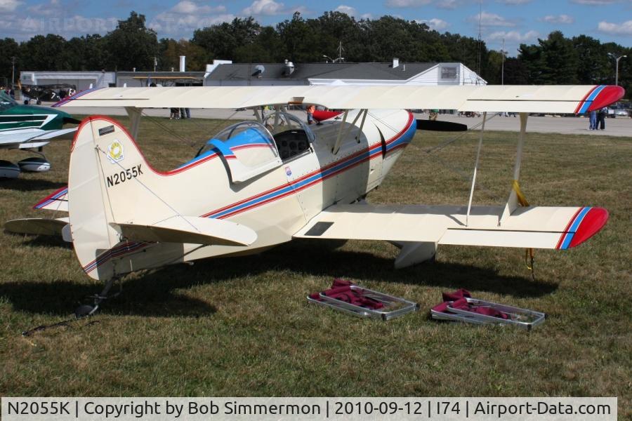 N2055K, 2002 EAA Acro Sport C/N 6969, Mid-East Regional Fly-In at Urbana, Ohio