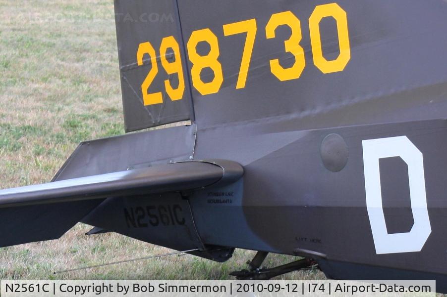 N2561C, Stinson L-5E Sentinel C/N 4472, Tail detail