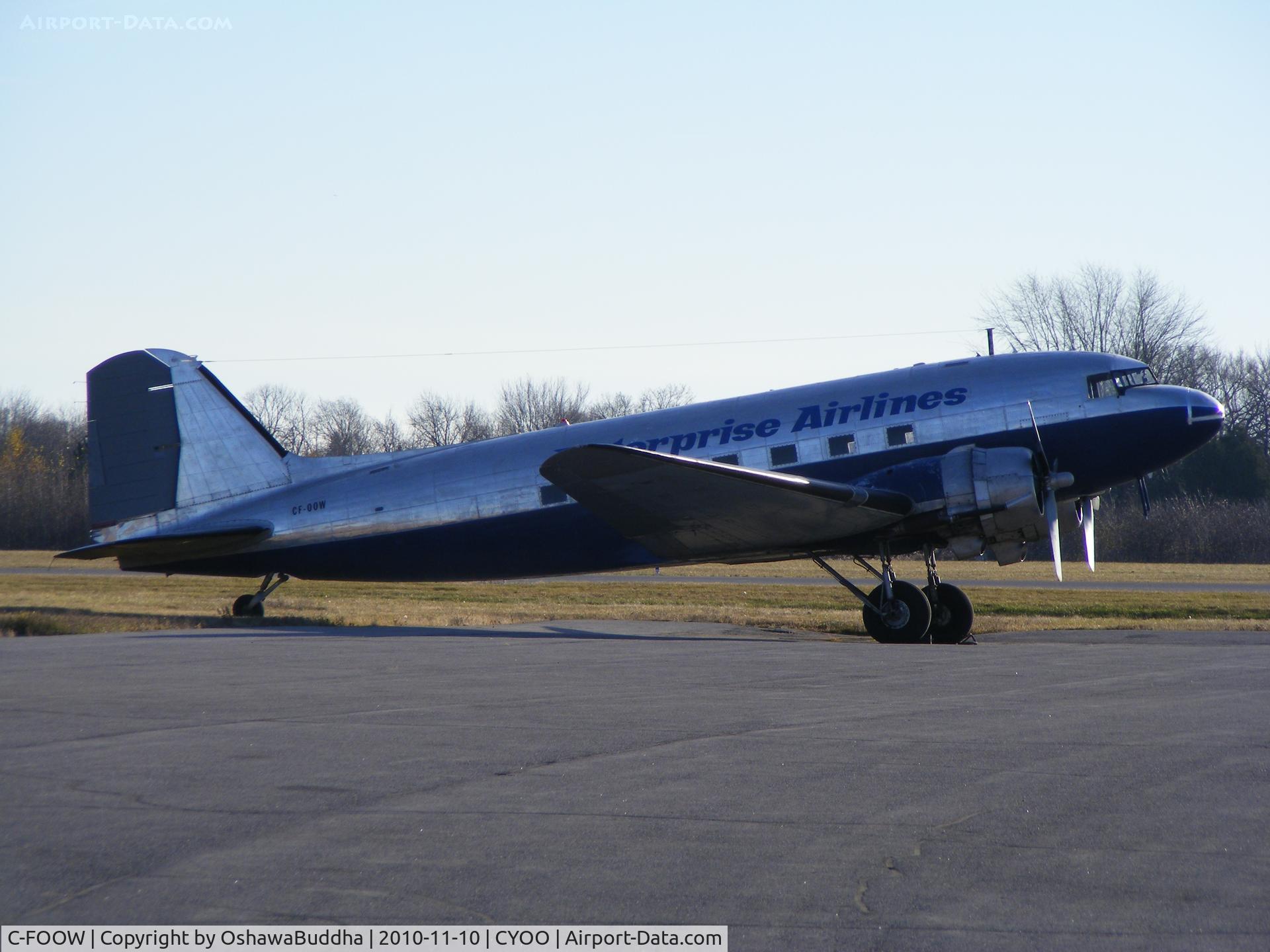 C-FOOW, 1942 Douglas DC3C-S1C3G (C-47A) C/N 13342, One of Enterprise Air's beautiful old piston-pounders!