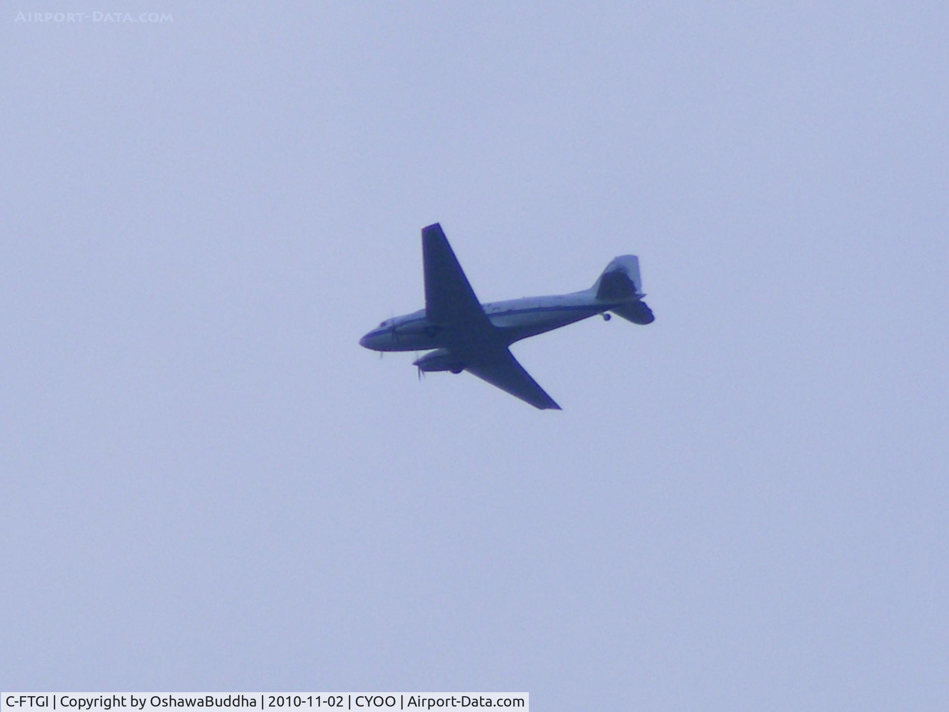 C-FTGI, 1944 Basler BT-67 C/N 26268, One last fly-by after repairs