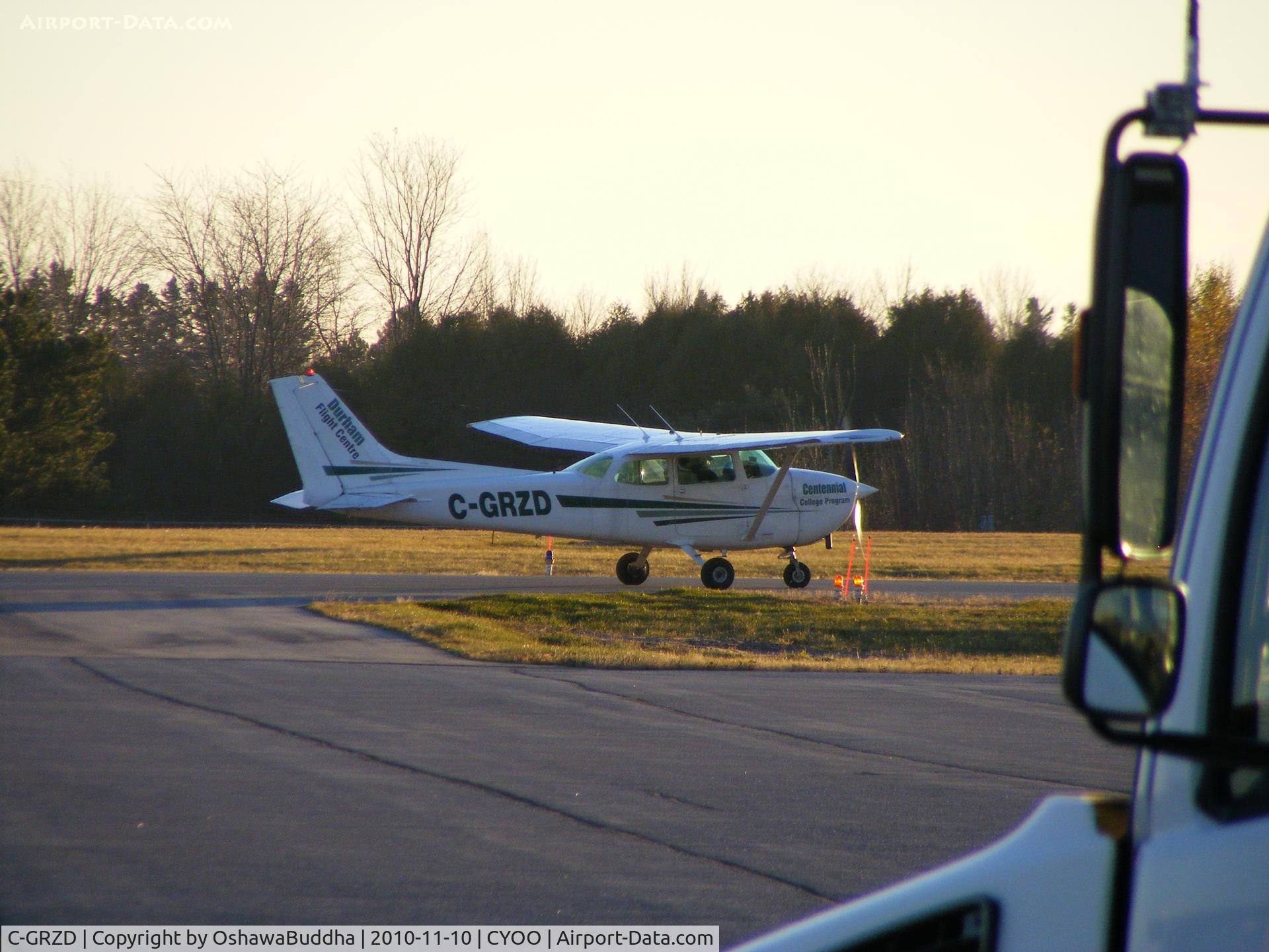 C-GRZD, 1976 Cessna 172M C/N 17266974, Durham Flight Centre teaching the finer points to the next generation....