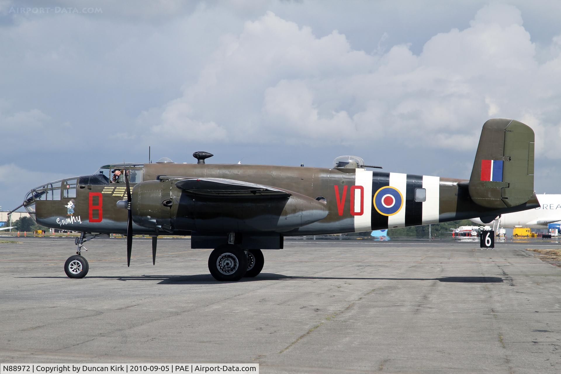 N88972, 1943 North American B-25D Mitchell C/N 100-23644, B-25 