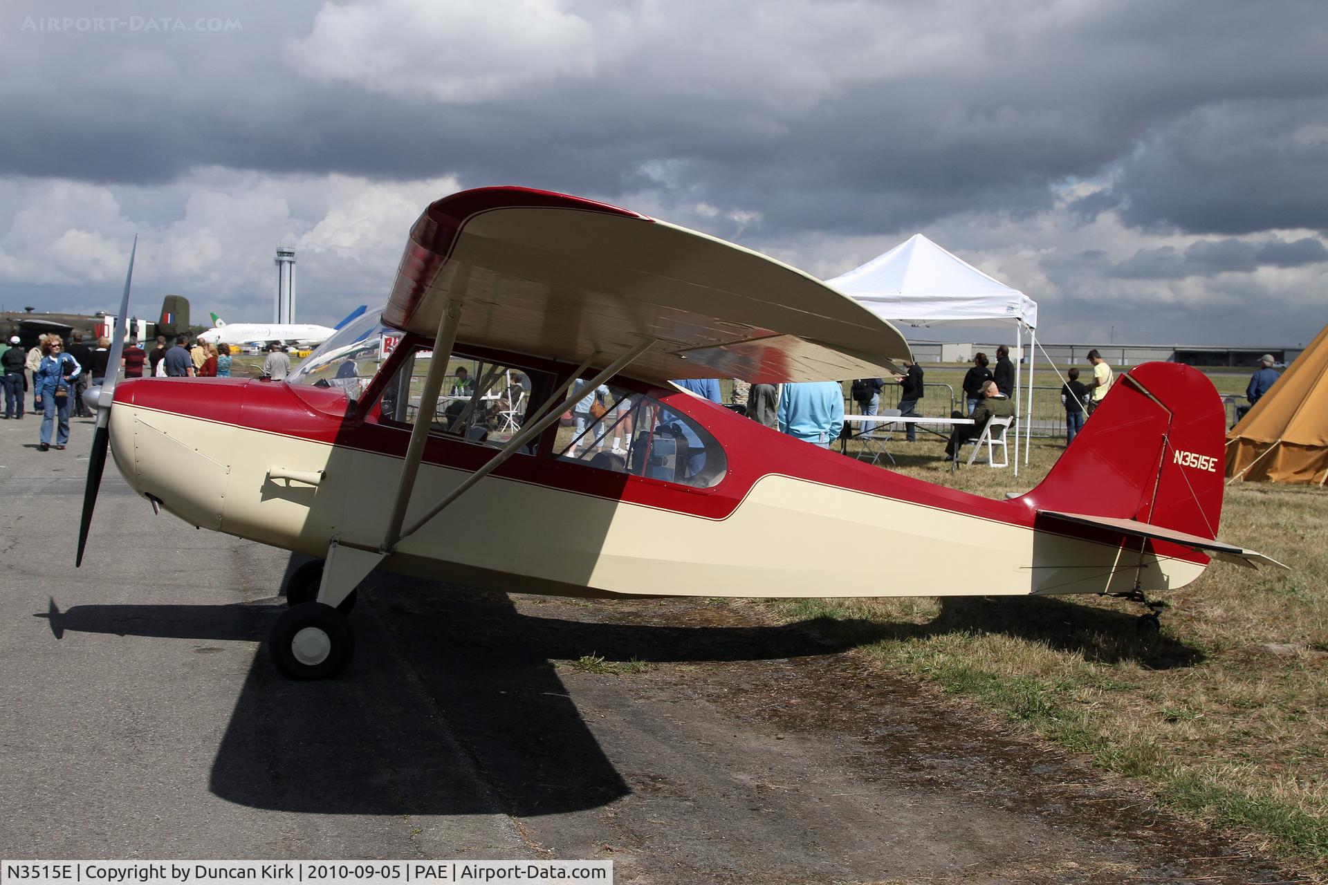 N3515E, 1947 Aeronca 7AC Champion C/N 7AC-6884, One of many antique visitors to PAE