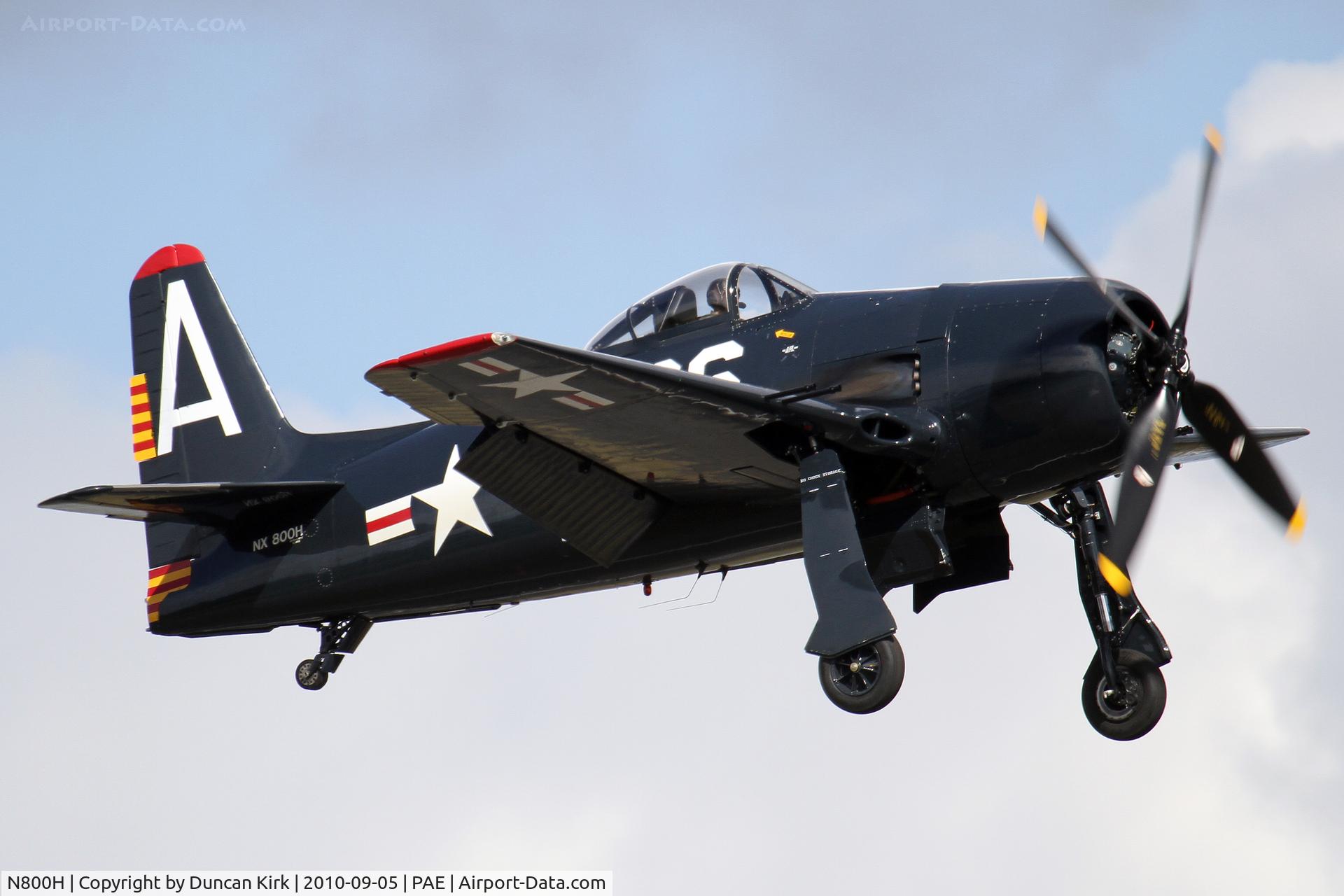 N800H, 1949 Grumman F8F-2 (G58) Bearcat C/N D.1126, A nice looking Bearcat