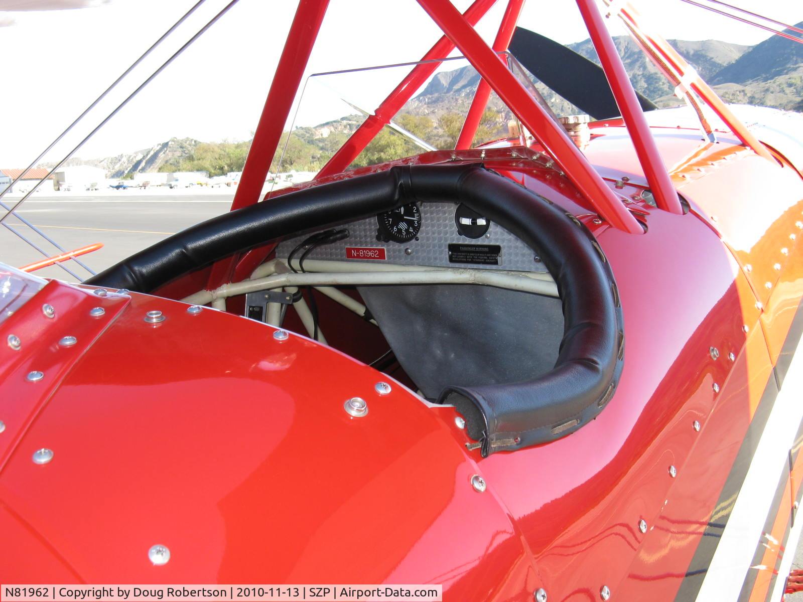 N81962, 1990 Steen Skybolt C/N 1 (N81962), 1990 Shull STEEN SKYBOLT, Lycoming O&VO-360 180 Hp, forward panel