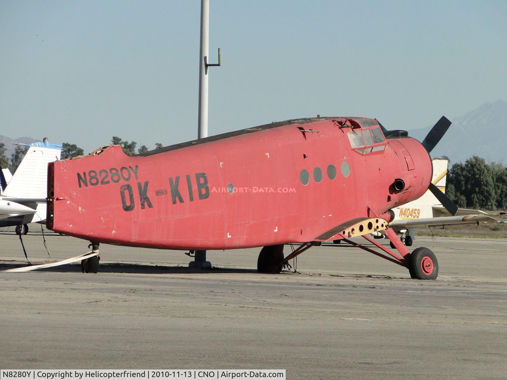 N8280Y, 1980 Antonov (PZL-Mielec) An-2 C/N 1G186-33, Has been taken apart, unknown if going to be put back together