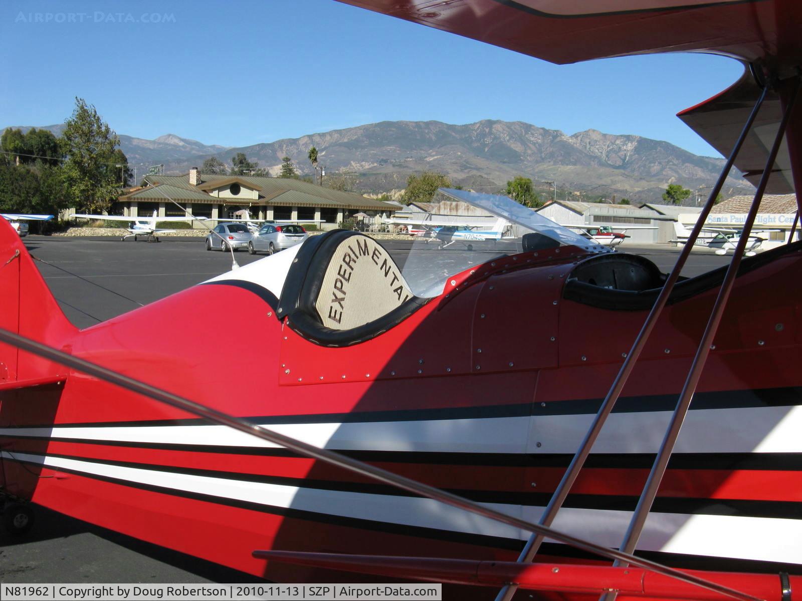 N81962, 1990 Steen Skybolt C/N 1 (N81962), 1990 Shull STEEN SKYBOLT, Lycoming O&VO-360 180 Hp