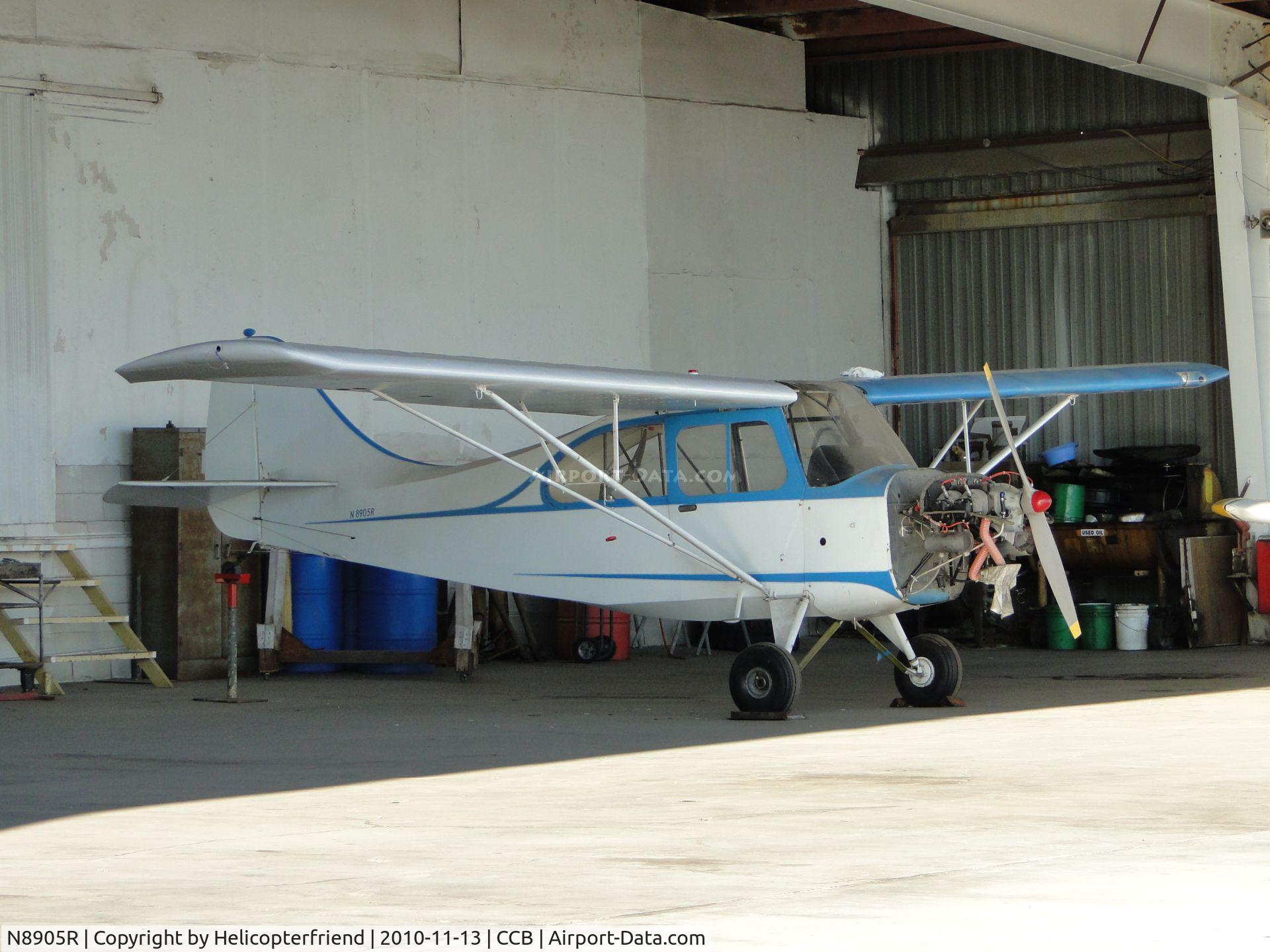 N8905R, 1959 Champion 7EC C/N 7EC-712, Being put back together at Foothill Sales & service