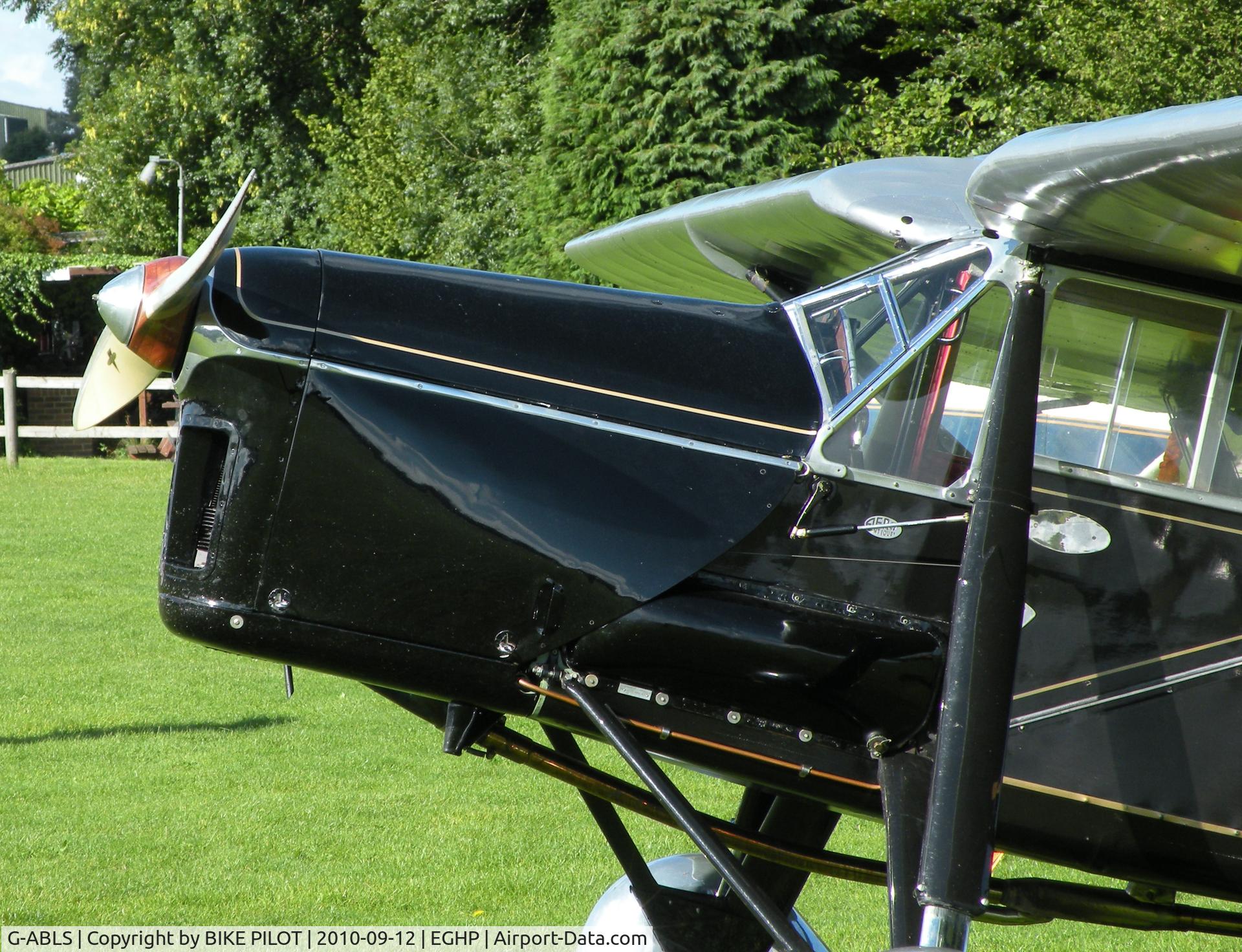 G-ABLS, 1931 De Havilland DH.80A Puss Moth C/N 2164, Immaculate Puss Moth