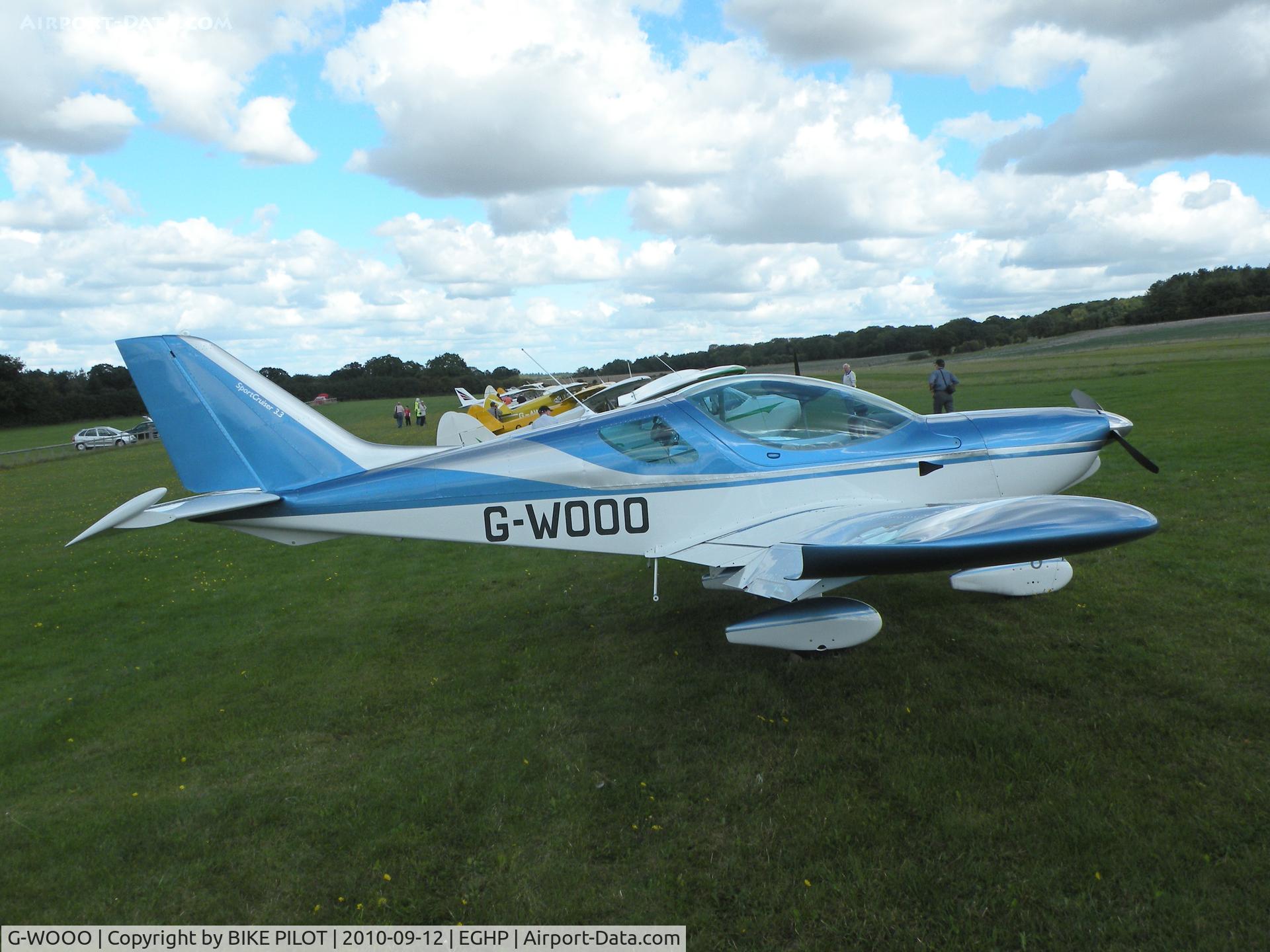 G-WOOO, 2010 CZAW SportCruiser C/N LAA 338-14840, Smart home built
