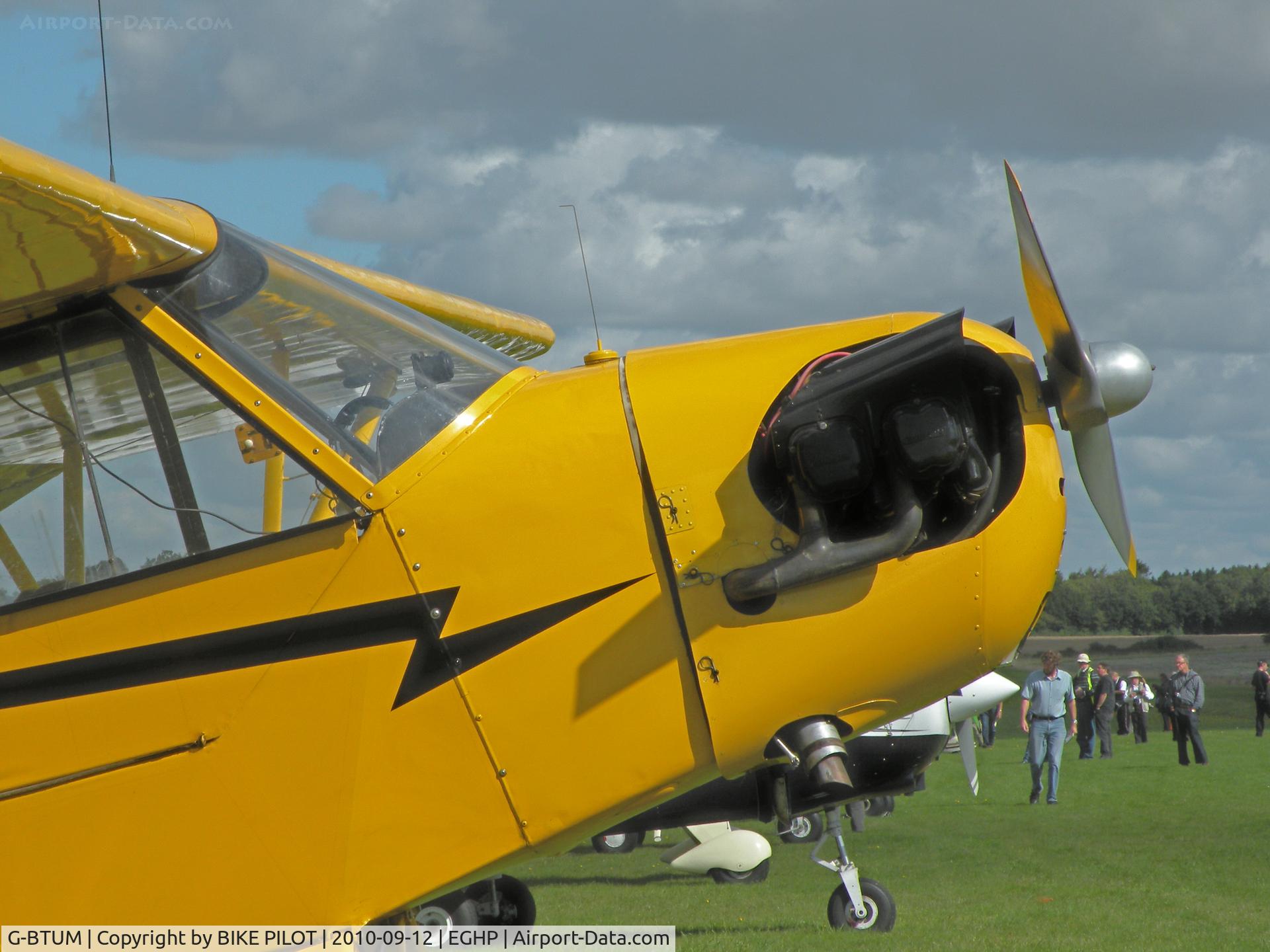 G-BTUM, 1946 Piper J3C-65 Cub Cub C/N 19516, Continental Motors Corp C85-8