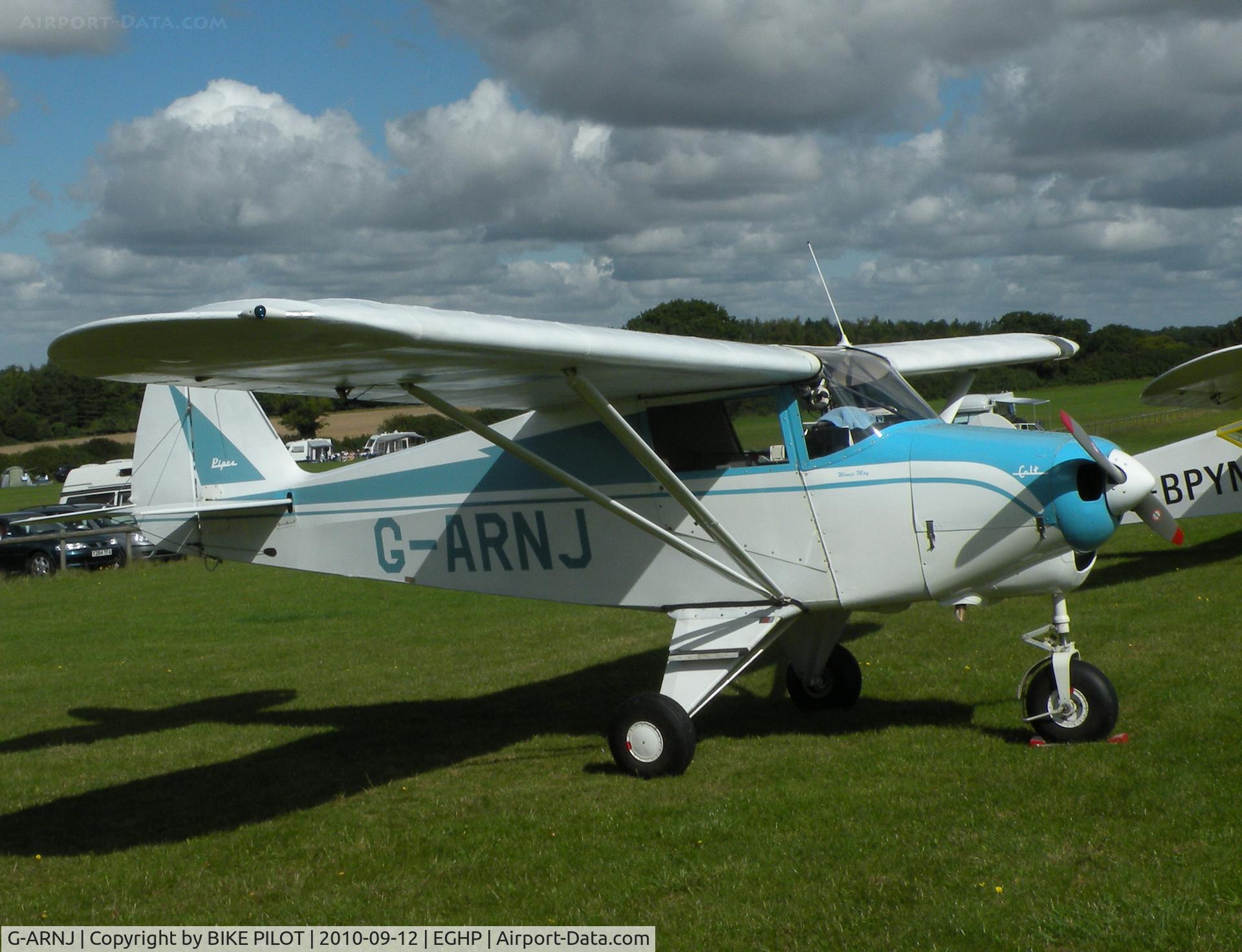 G-ARNJ, 1961 Piper PA-22-108 Colt Colt C/N 22-8587, Nice Colt