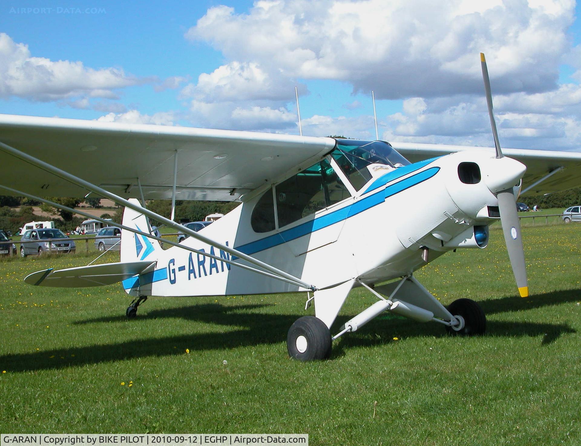 G-ARAN, 1960 Piper PA-18-150 Super Cub C/N 18-7307, Smart looking Super Cub
