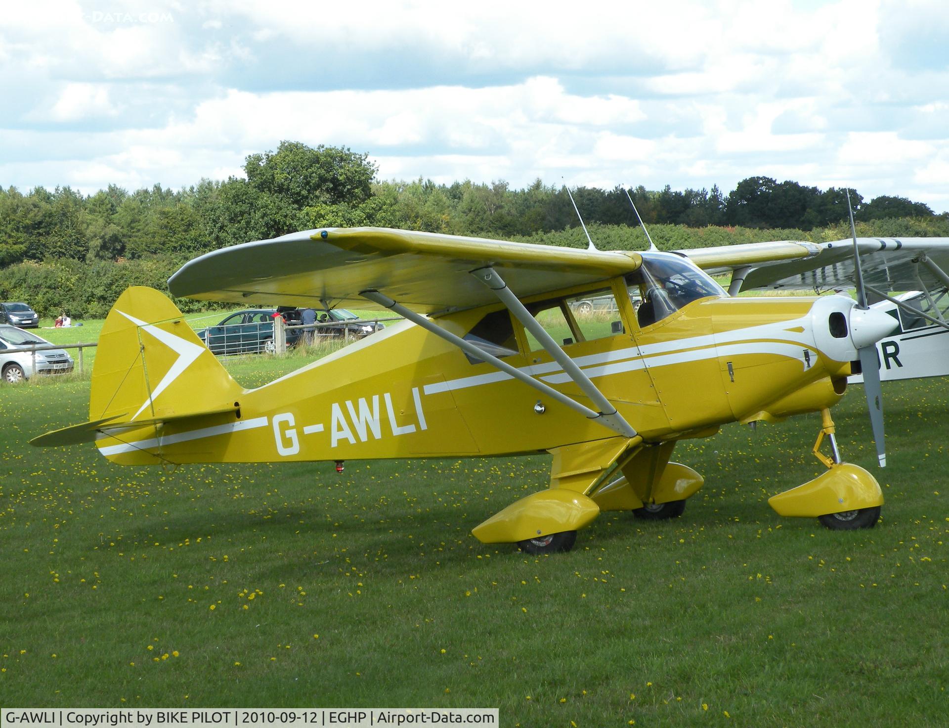 G-AWLI, 1957 Piper PA-22-150 Tri-Pacer C/N 22-5083, Piper Caribbean