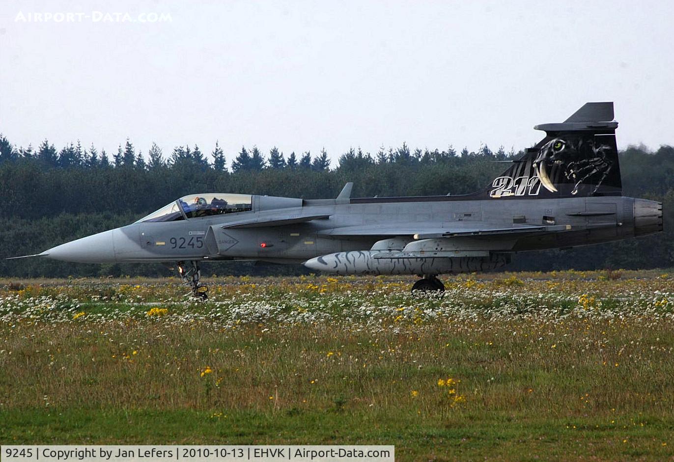 9245, Saab JAS-39C Gripen C/N 39245, Tigermeetb 2010