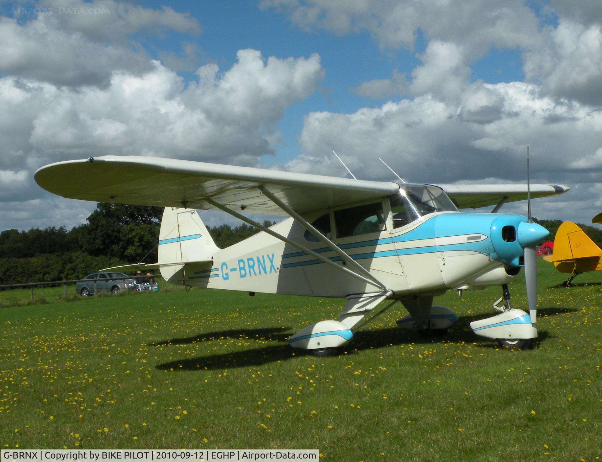 G-BRNX, 1955 Piper PA-22-150 Caribbean C/N 22-2945, Piper Caribbean