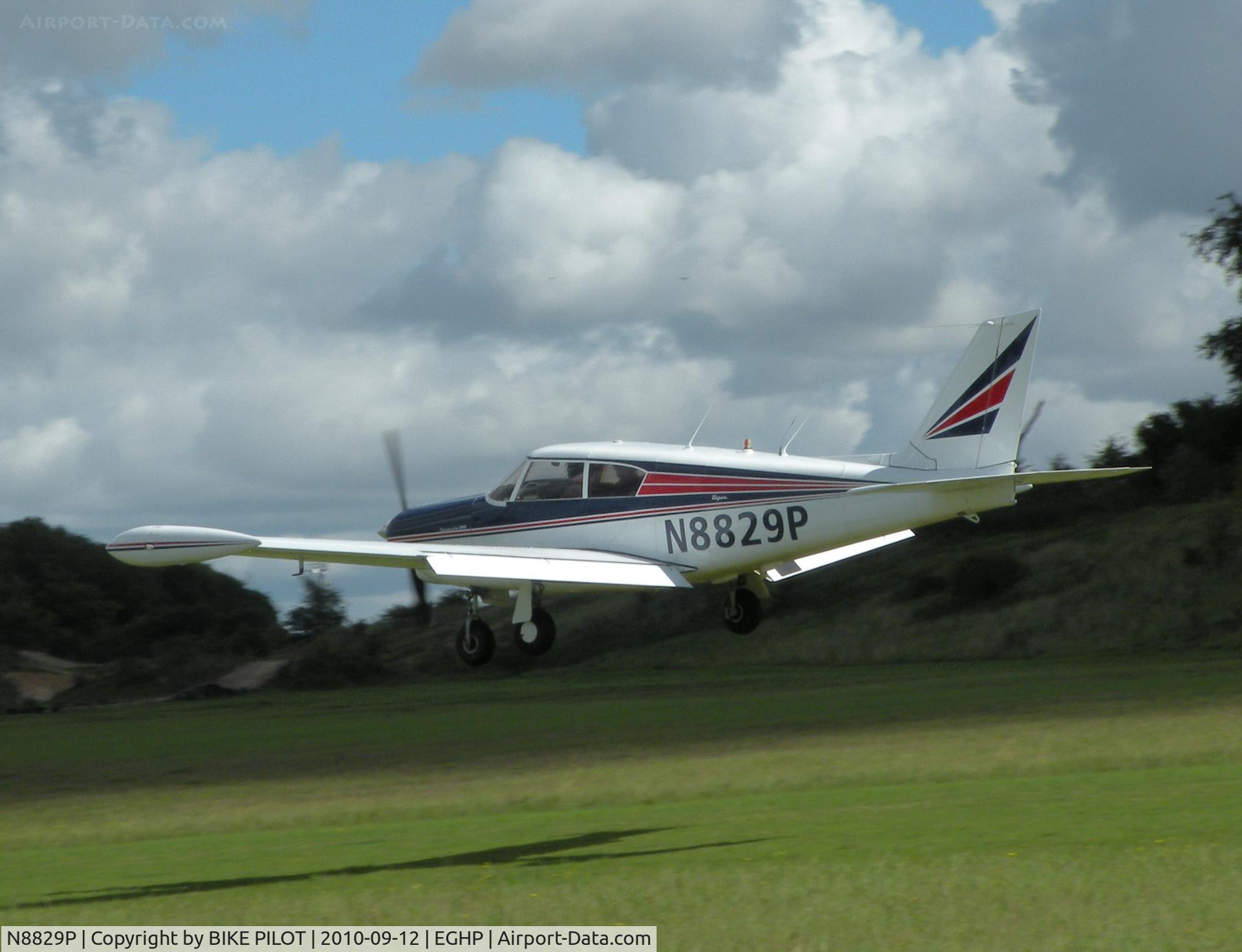 N8829P, 1965 Piper PA-24-260 Comanche C/N 24-4285, Finals for rwy 03