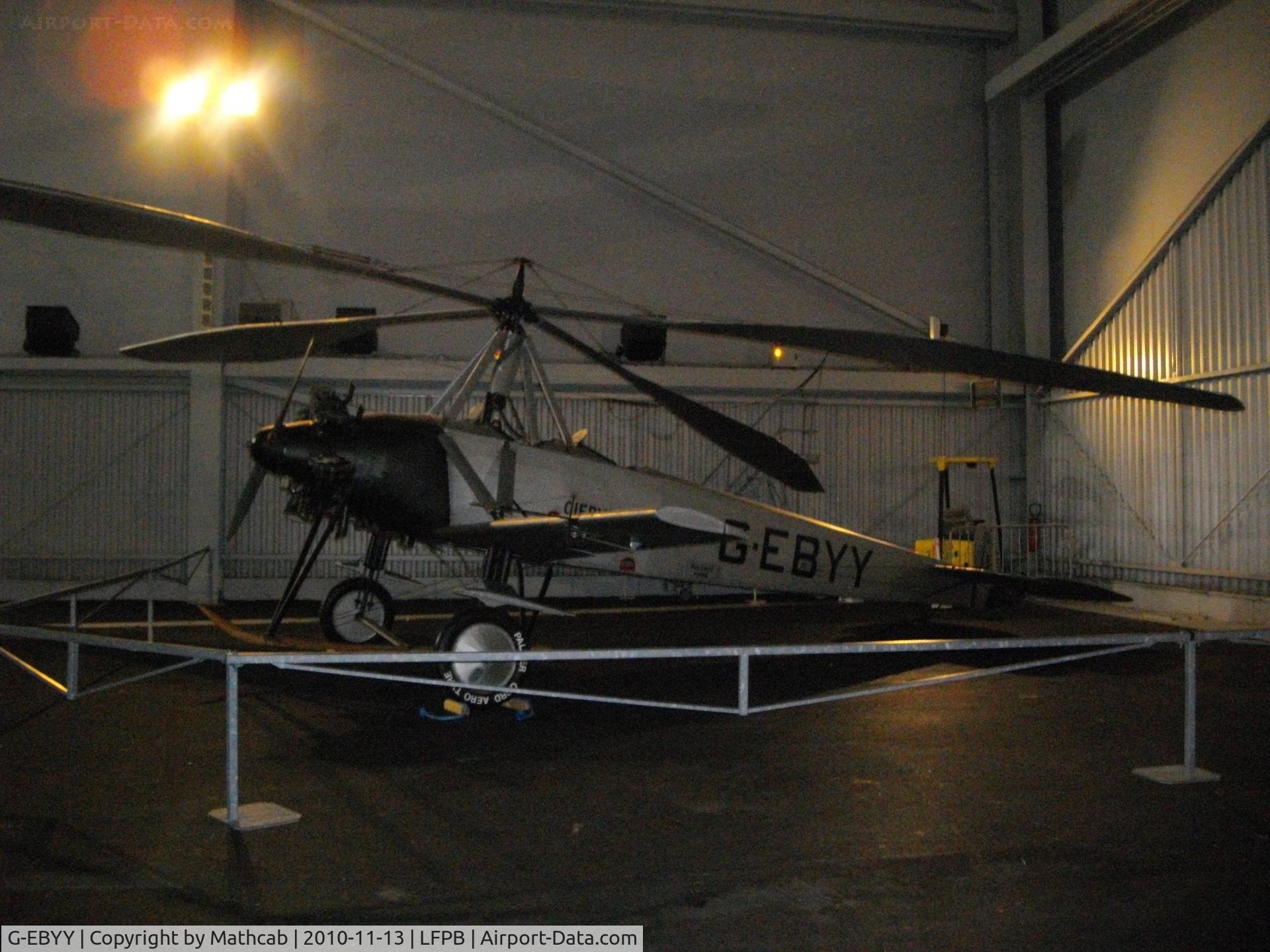 G-EBYY, 1928 Avro Cierva C-8L Mk2 C/N Not found G-EBYY, Cierva Autogiro C8L MK2