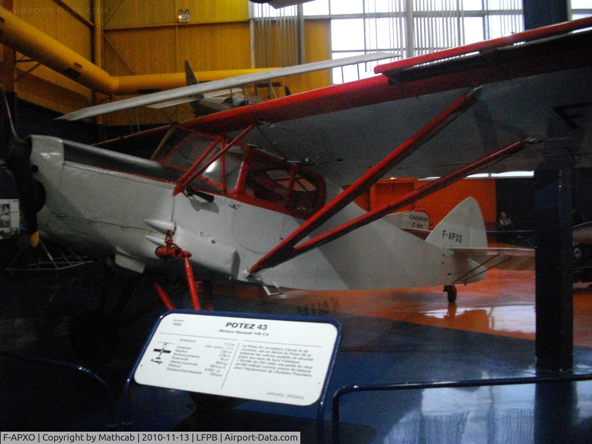 F-APXO, 1937 Potez 437 C/N 3588/11, Potez 43