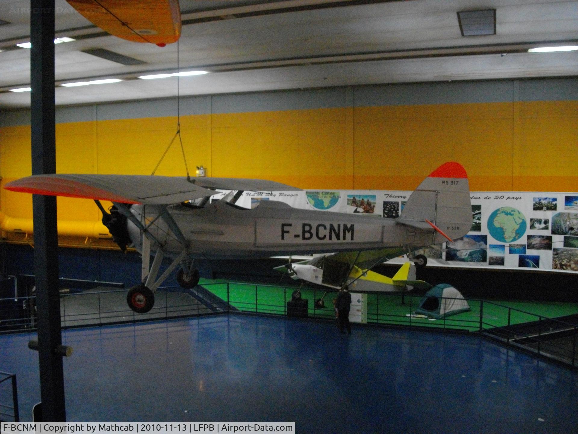 F-BCNM, Morane-Saulnier MS.317 C/N 328, MORANE SAULNIER MS 317