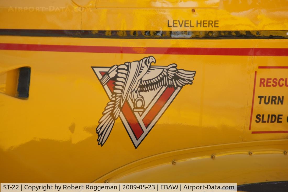 ST-22, SIAI-Marchetti SF-260M C/N 10-22, Fly in Antwerp 23-05-2009.Belgian Air Force.