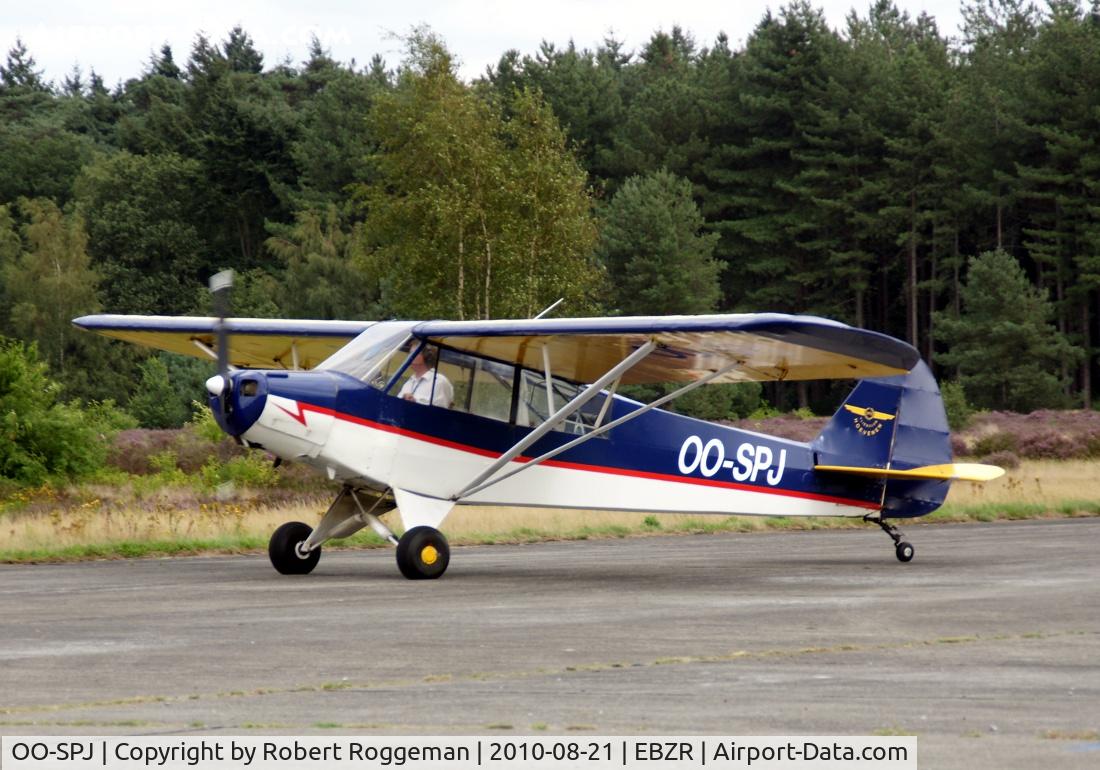 OO-SPJ, 1954 Piper L-18C Super Cub (PA-18-95) C/N 18-1547, Oostmalle Fly in 21-08-2010