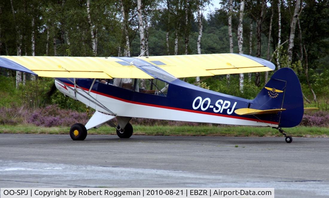 OO-SPJ, 1954 Piper L-18C Super Cub (PA-18-95) C/N 18-1547, Oostmalle Fly in 21-08-2010