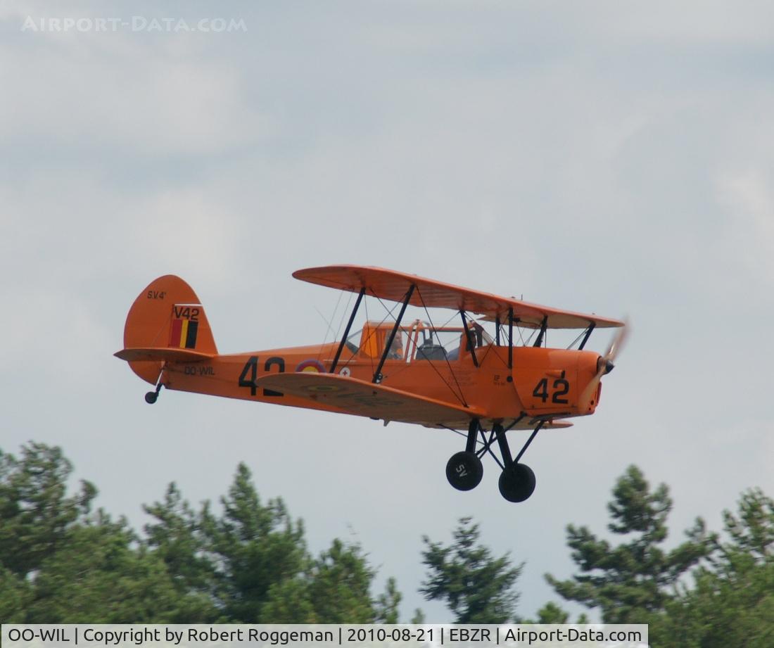 OO-WIL, Stampe-Vertongen SV-4B C/N 1184, Oostmalle Fly in 21-08-2010.V-42 in its former Belgian Air Force colors