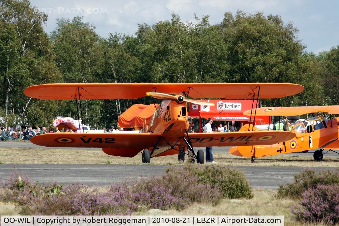 OO-WIL, Stampe-Vertongen SV-4B C/N 1184, Oostmalle Fly in 21-08-2010.V-42 in its former Belgian Air Force colors