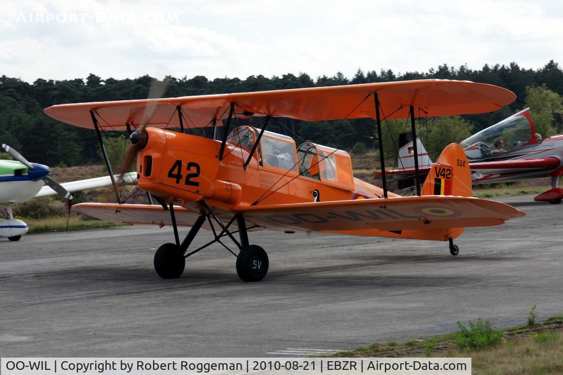 OO-WIL, Stampe-Vertongen SV-4B C/N 1184, Oostmalle Fly in 21-08-2010.V-42 in its former Belgian Air Force colors