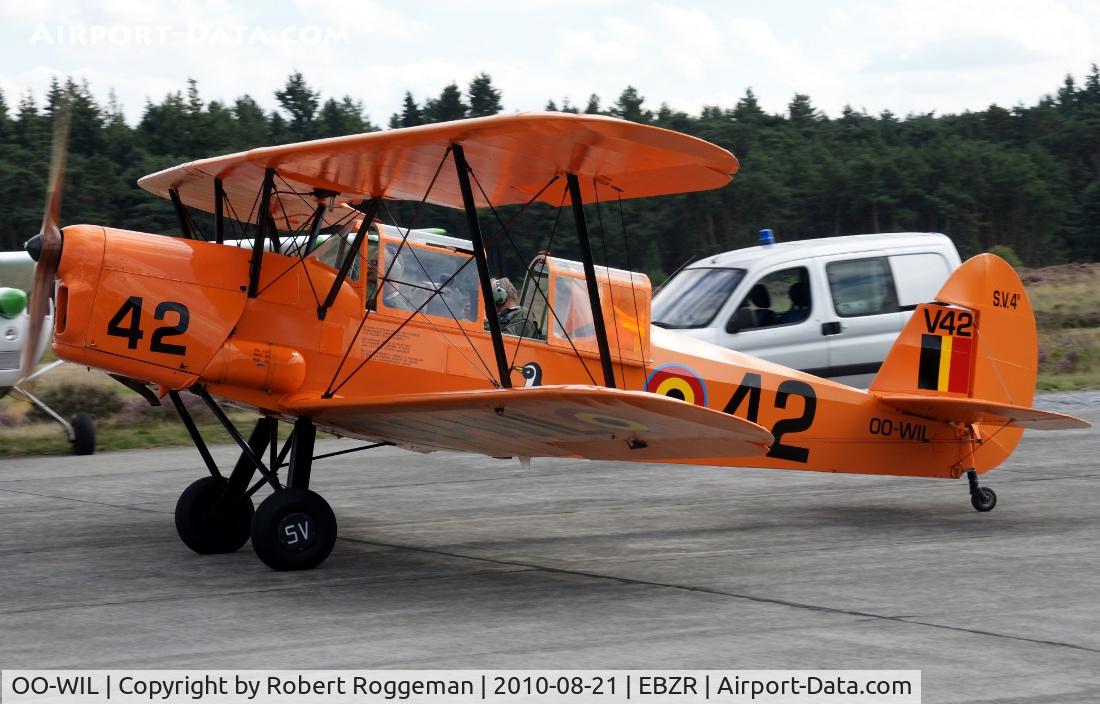 OO-WIL, Stampe-Vertongen SV-4B C/N 1184, Oostmalle Fly in 21-08-2010.V-42 in its former Belgian Air Force colors