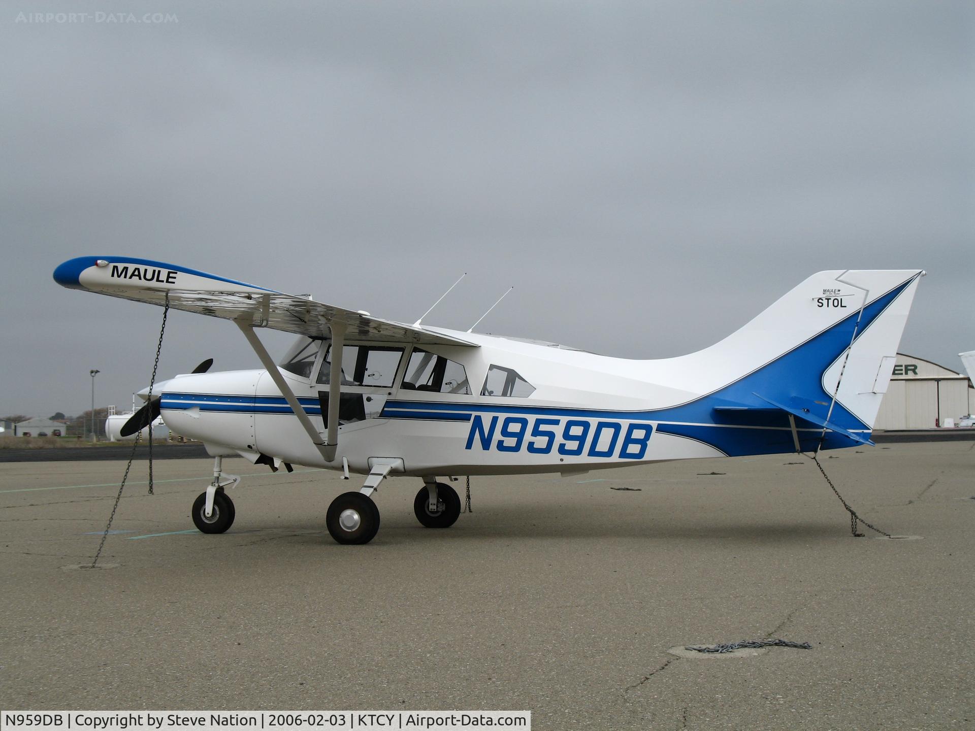N959DB, 1999 Maule MXT-7-180 Star Rocket C/N 14095C, 1999 Maule MXT-7-180 @ Tracy Municipal Airport, CA home base