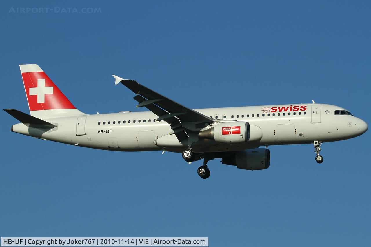 HB-IJF, 1995 Airbus A320-214 C/N 562, Swiss